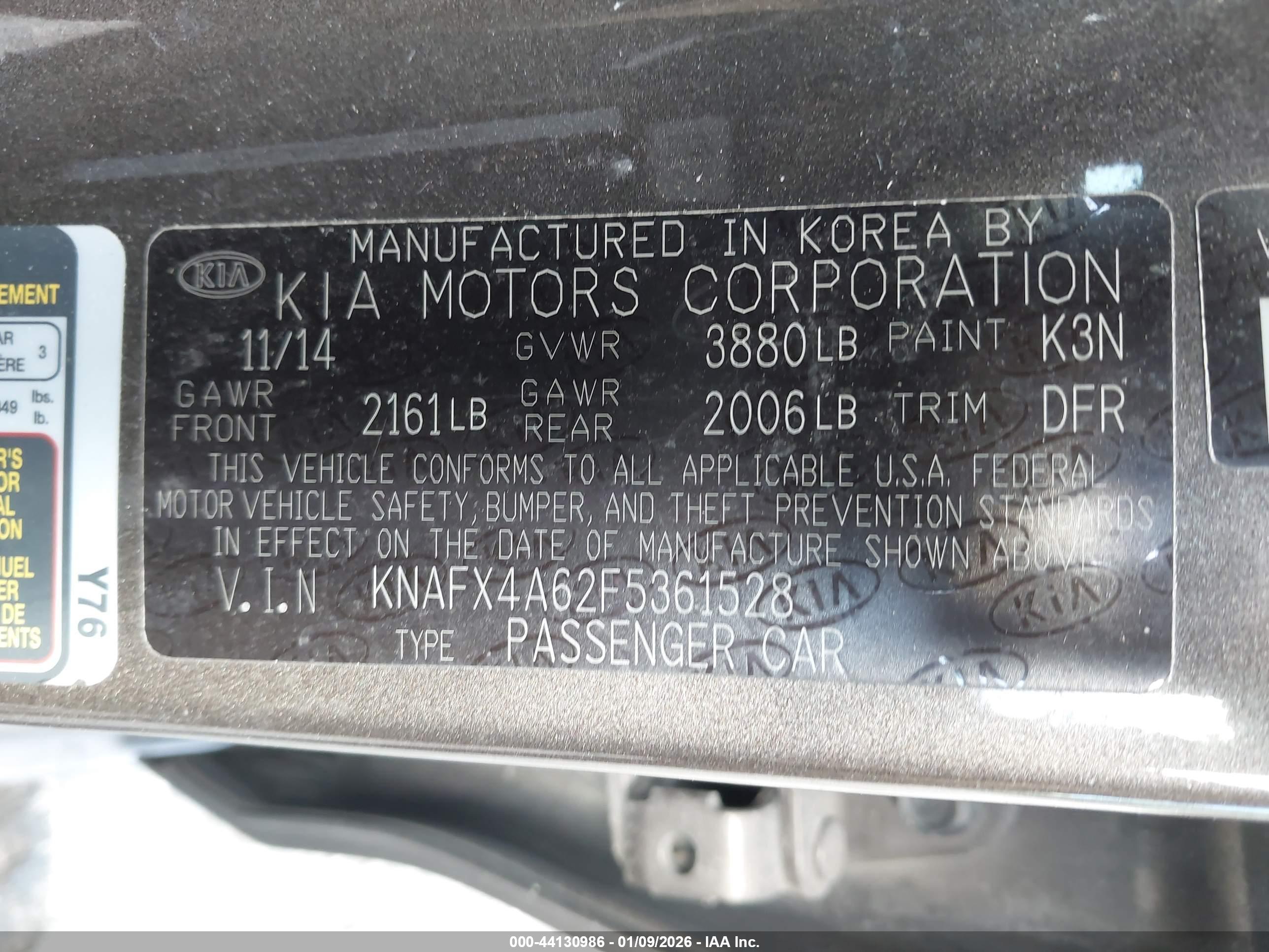 KIA FORTE image 9