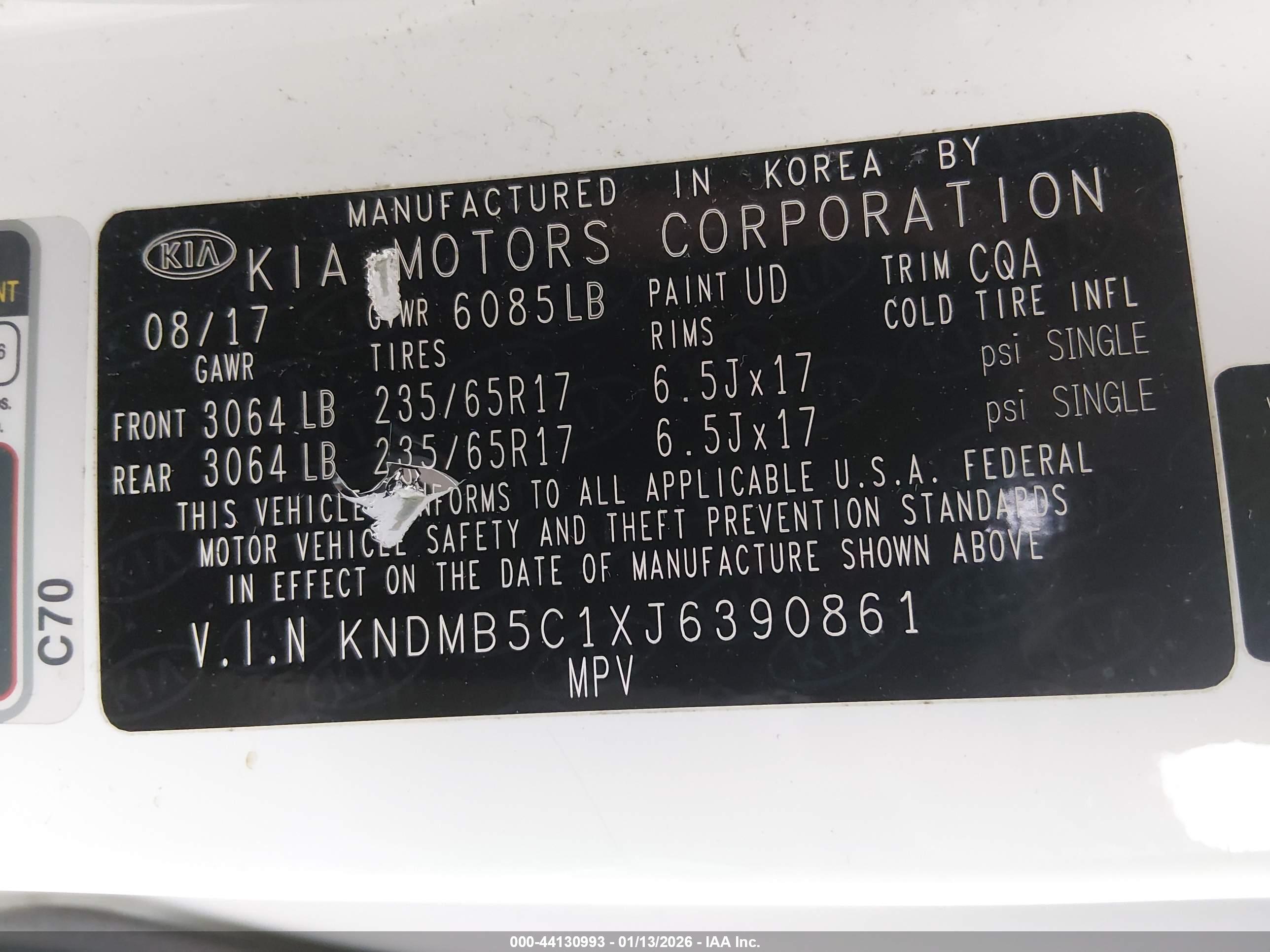 KIA SEDONA image 9