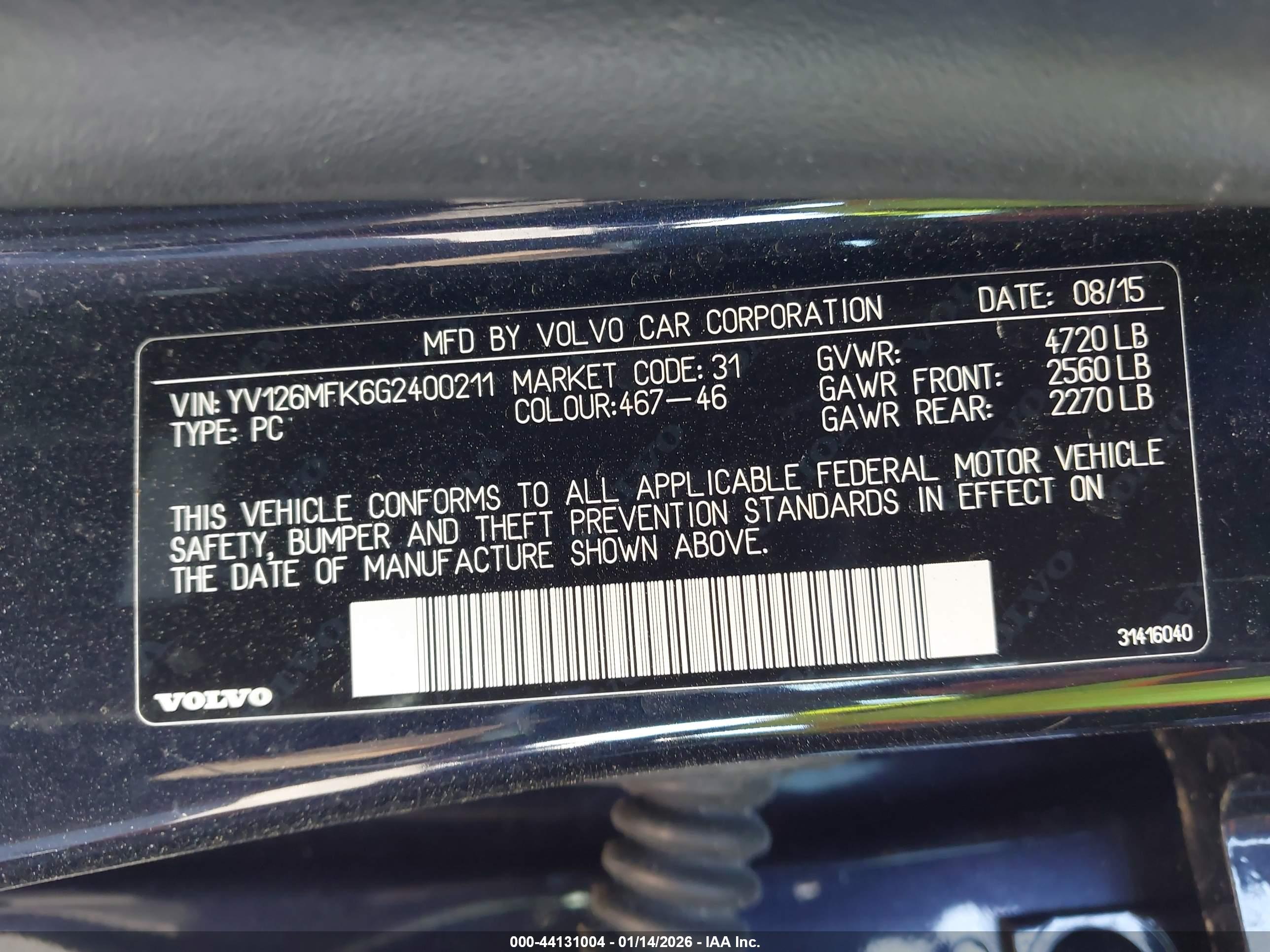 VOLVO S60 image 9