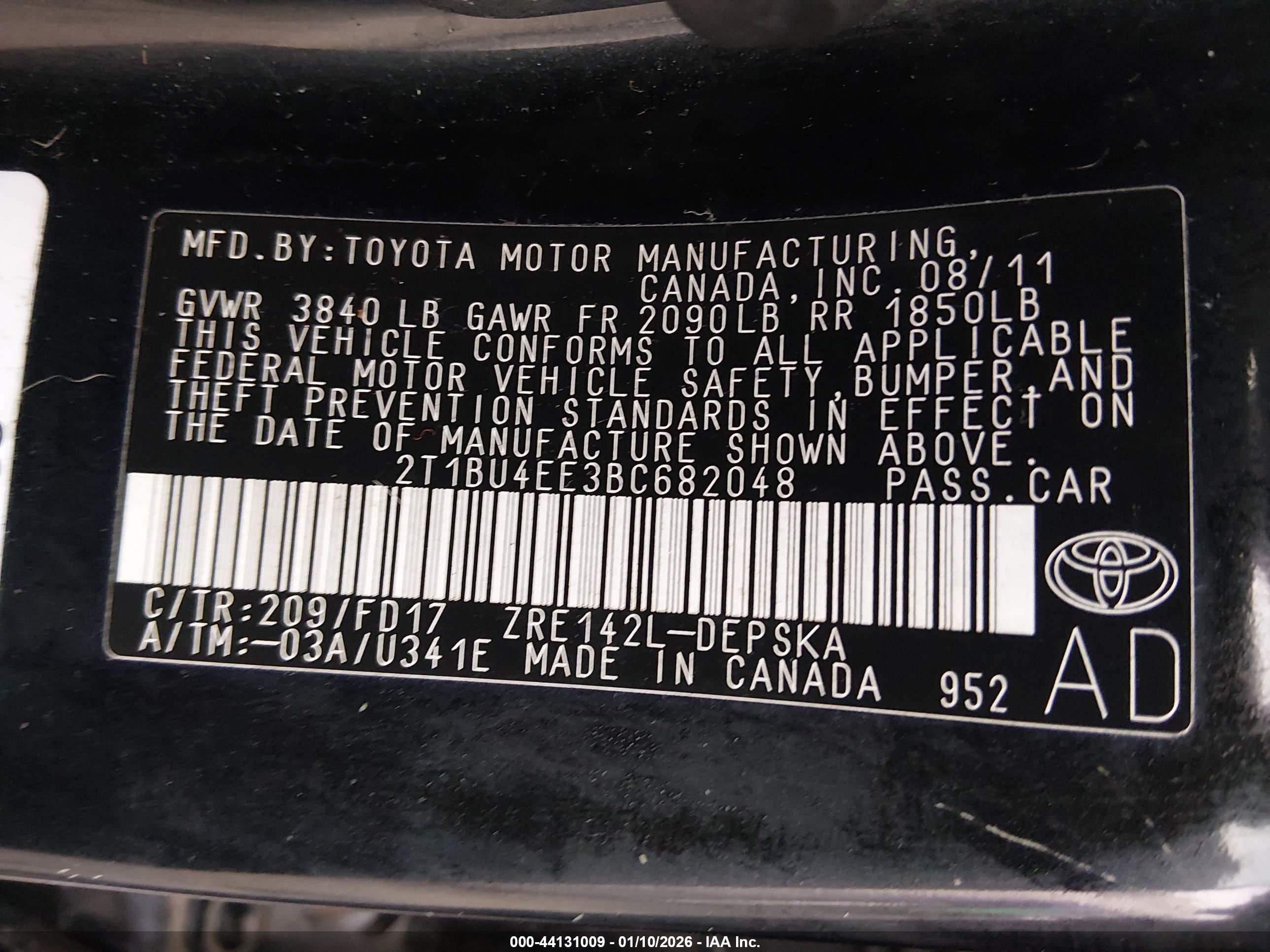 TOYOTA COROLLA image 9