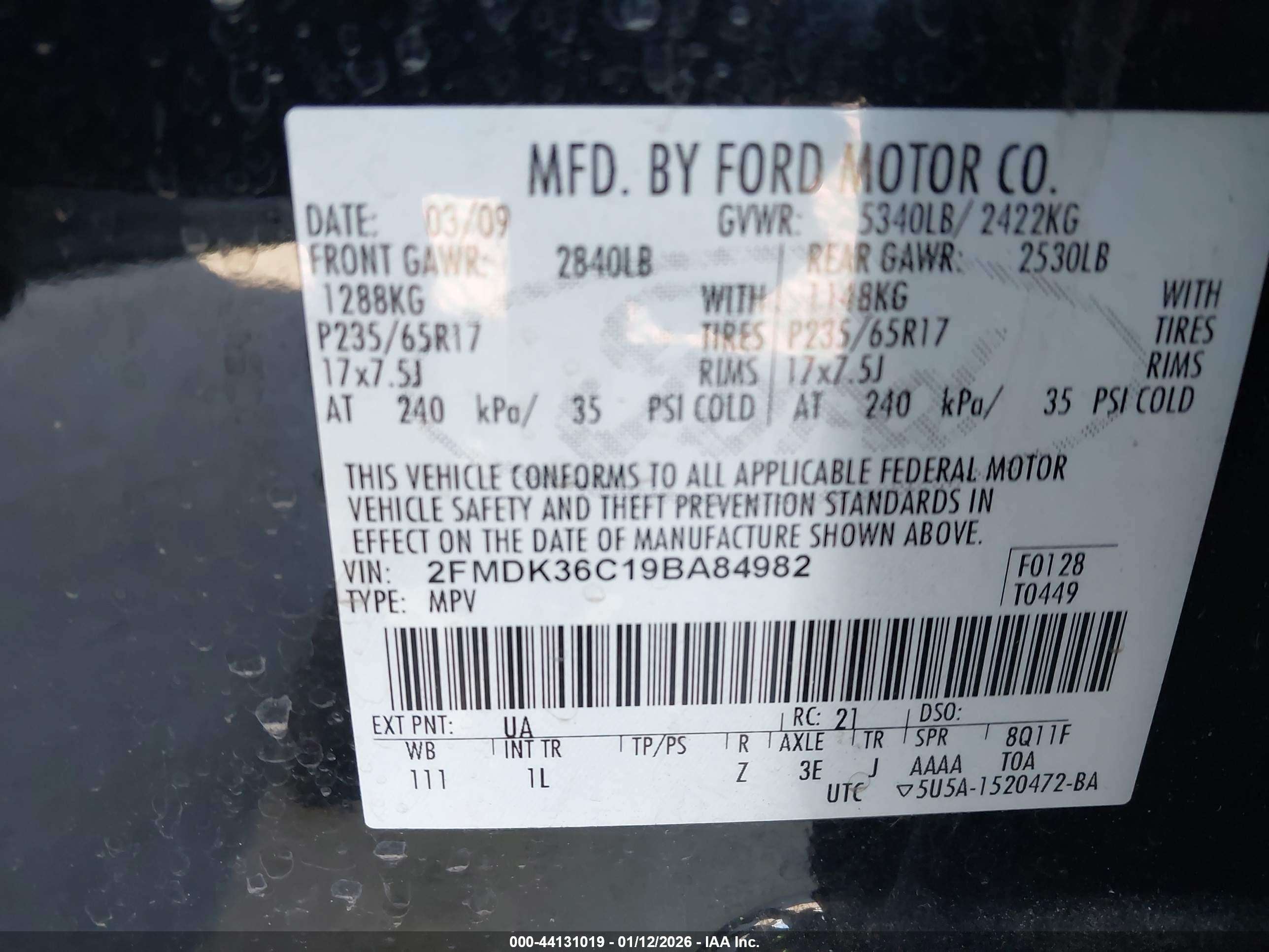 FORD EDGE image 9