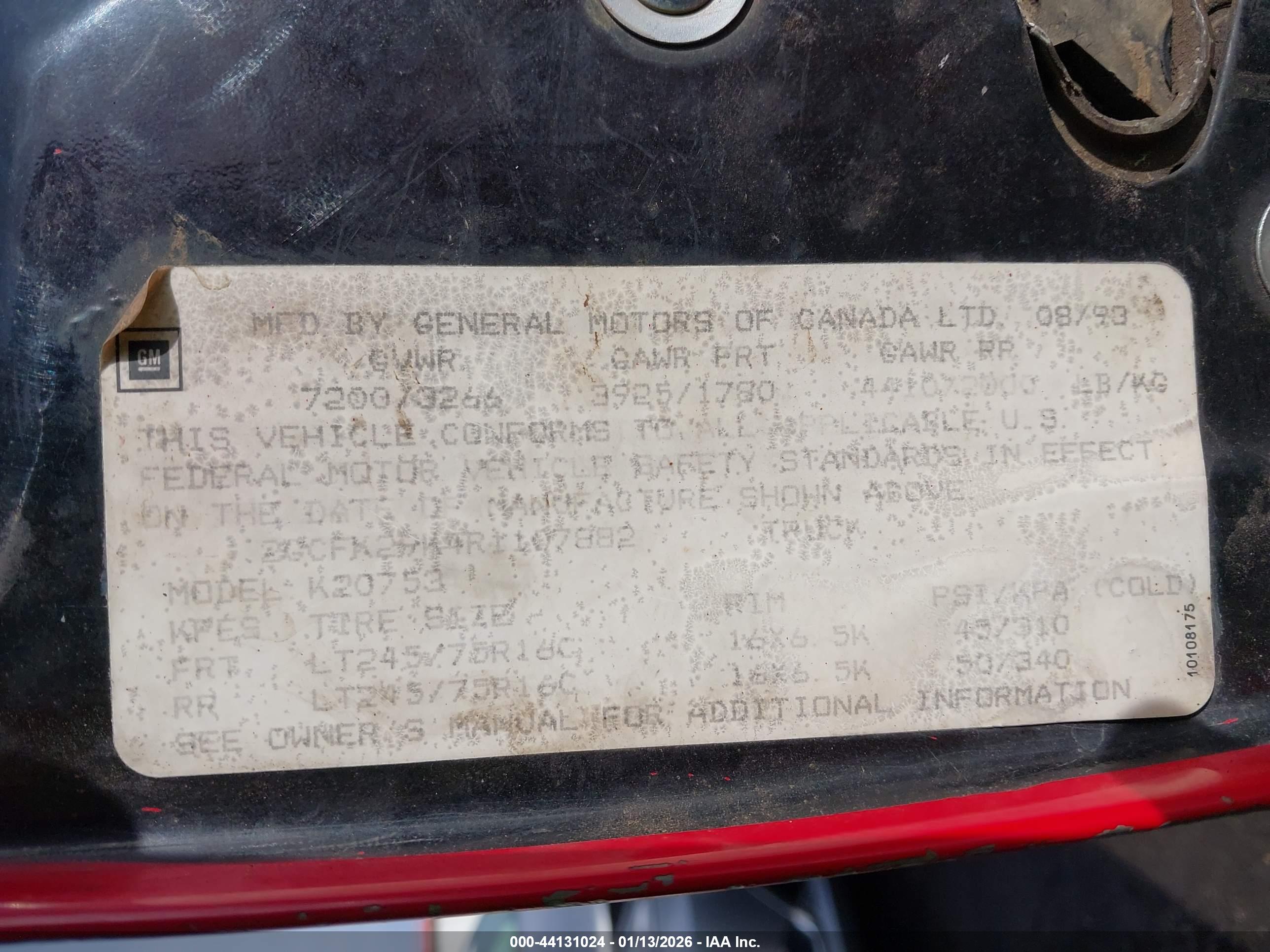 CHEVROLET GMT-400 image 9
