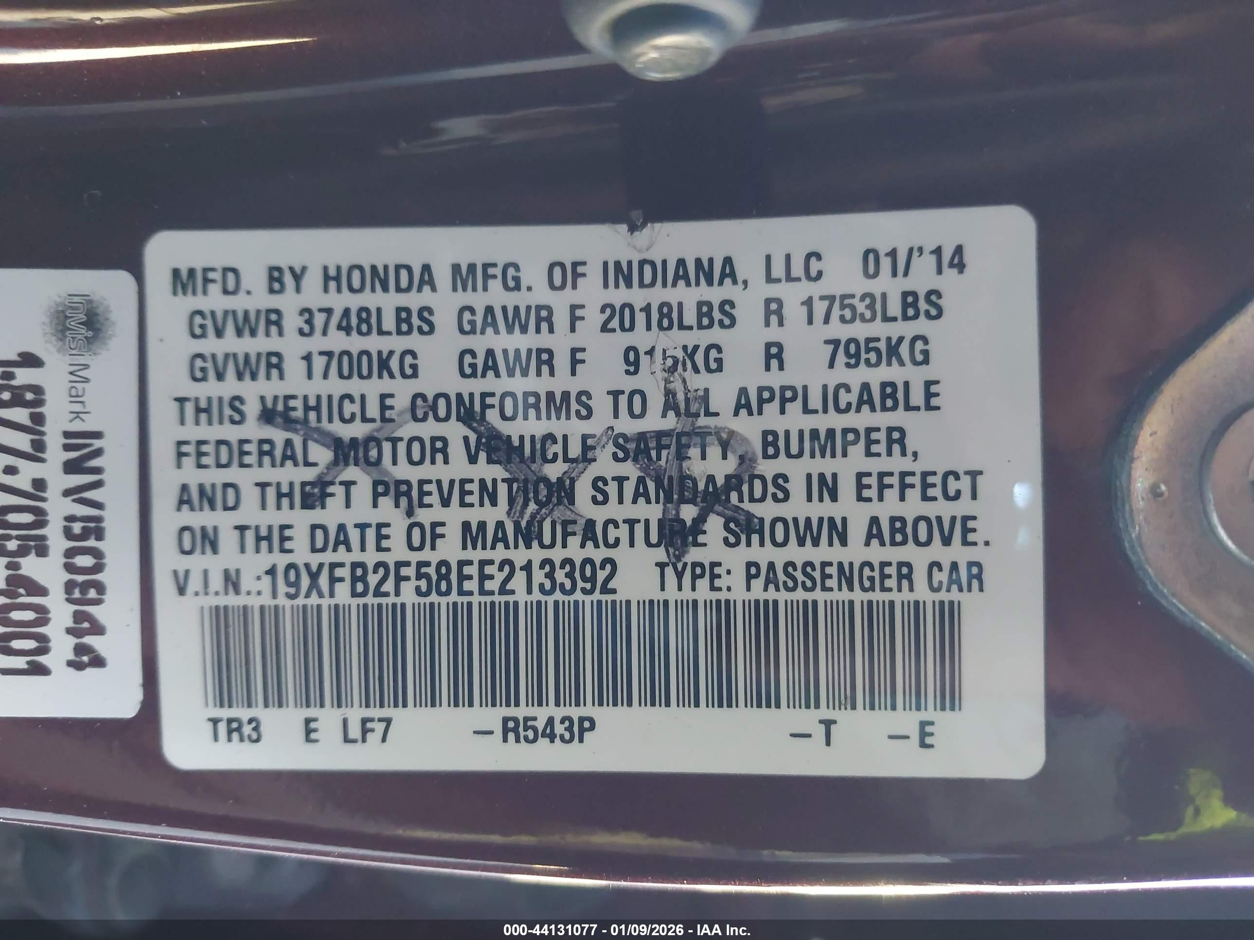 HONDA CIVIC image 9