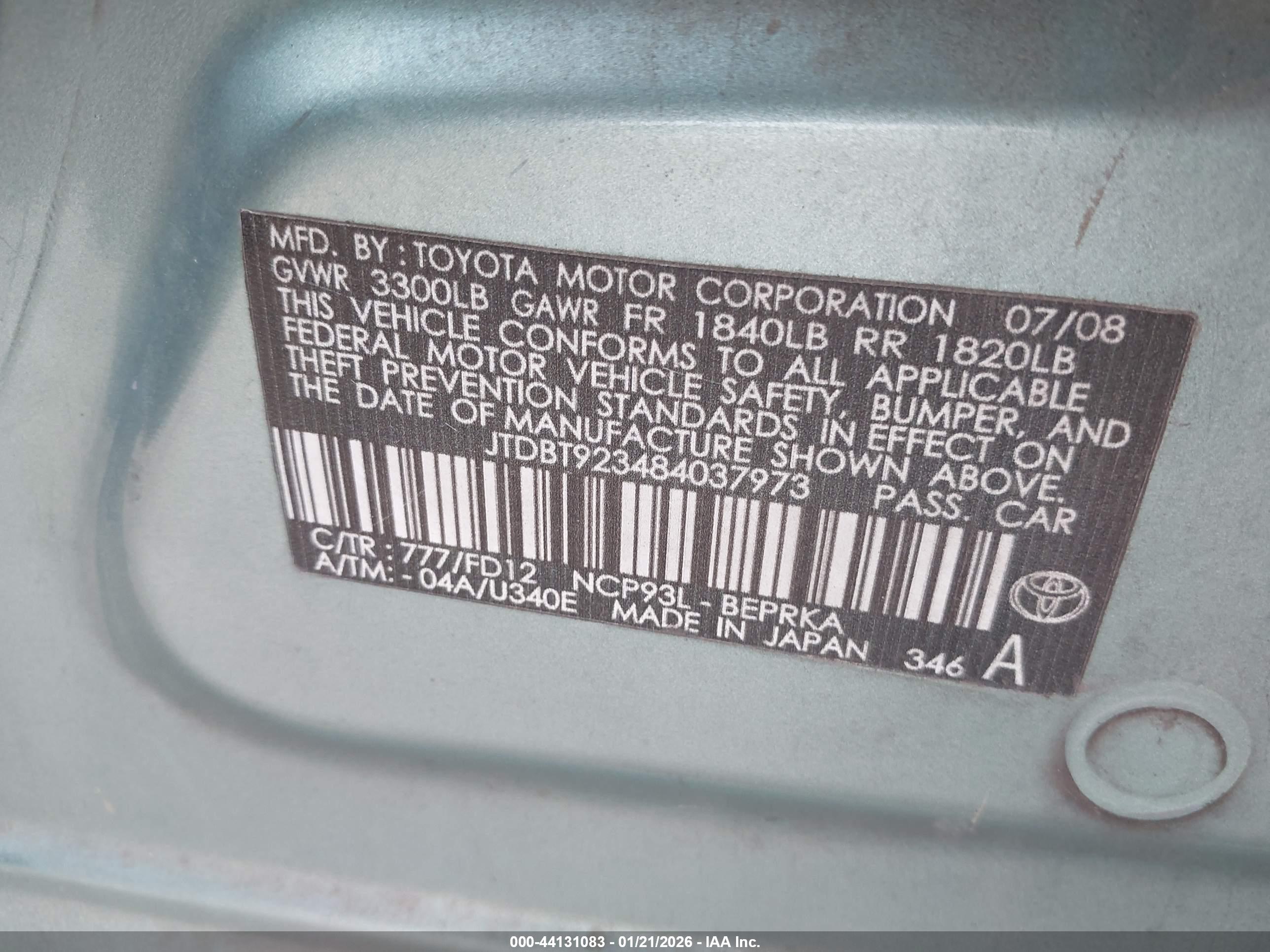 TOYOTA YARIS image 9