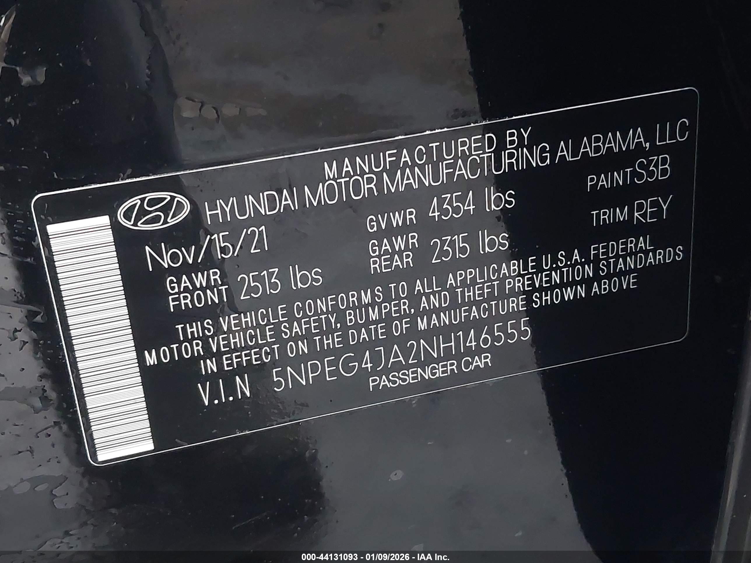 HYUNDAI SONATA image 9
