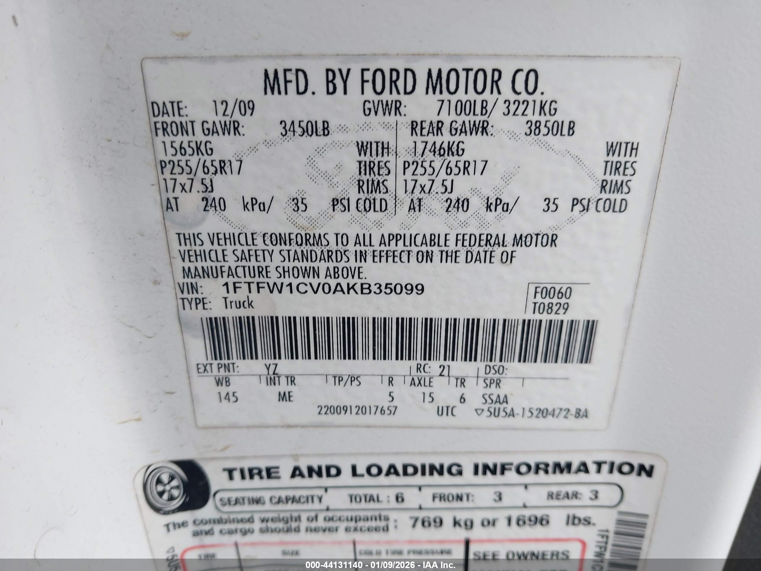 FORD F-150 image 9