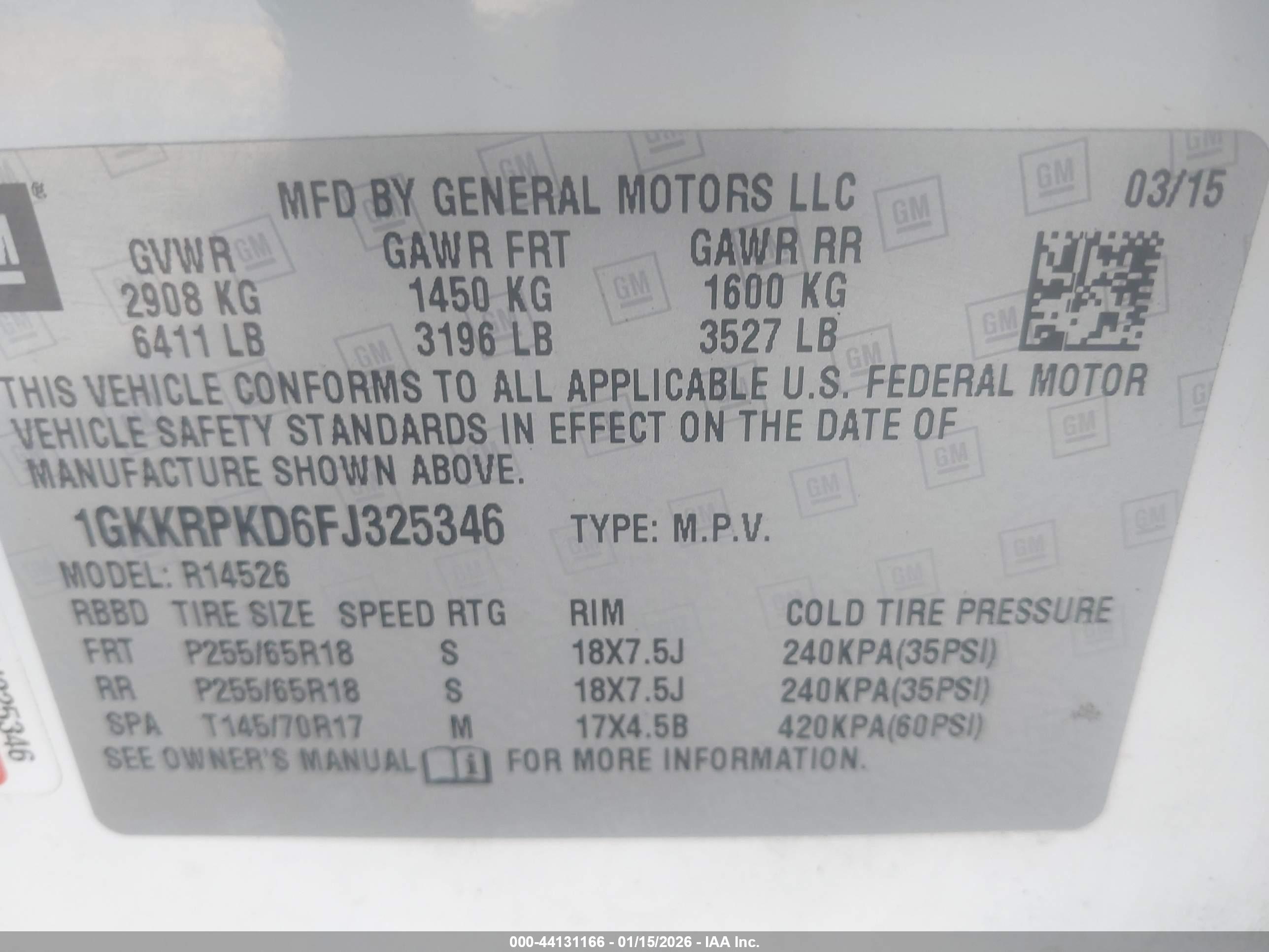 GMC ACADIA image 9