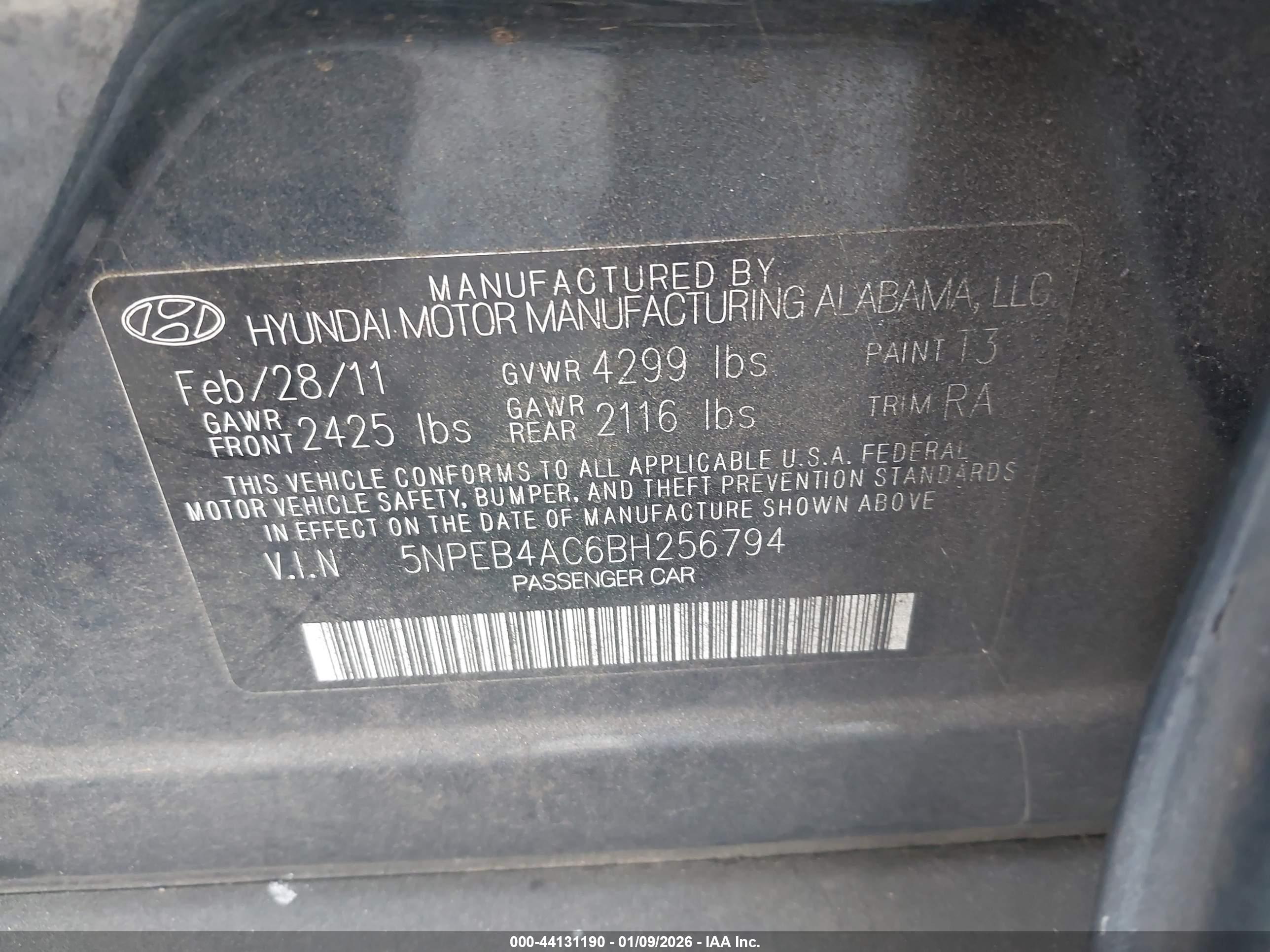 HYUNDAI SONATA image 9