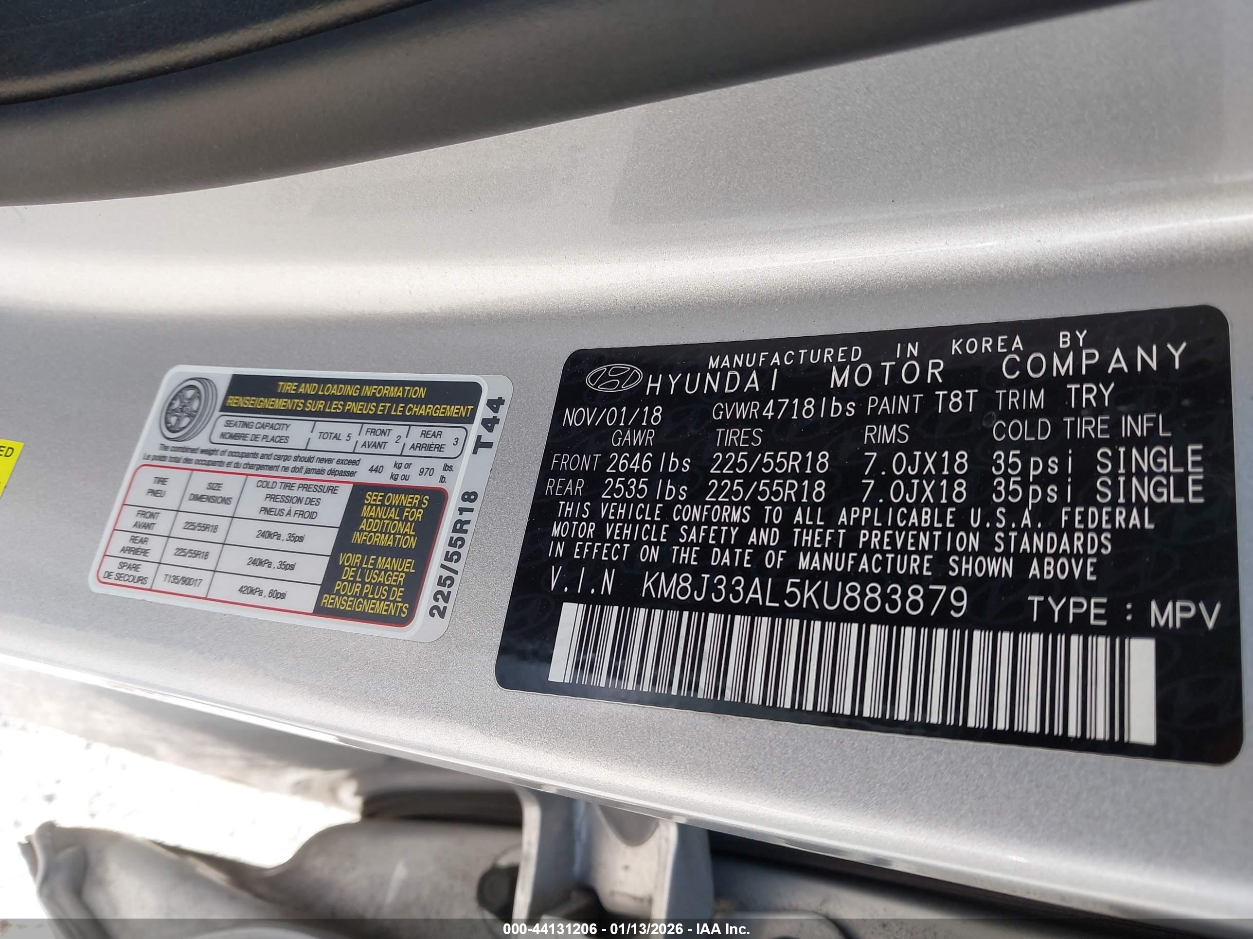 HYUNDAI TUCSON image 9