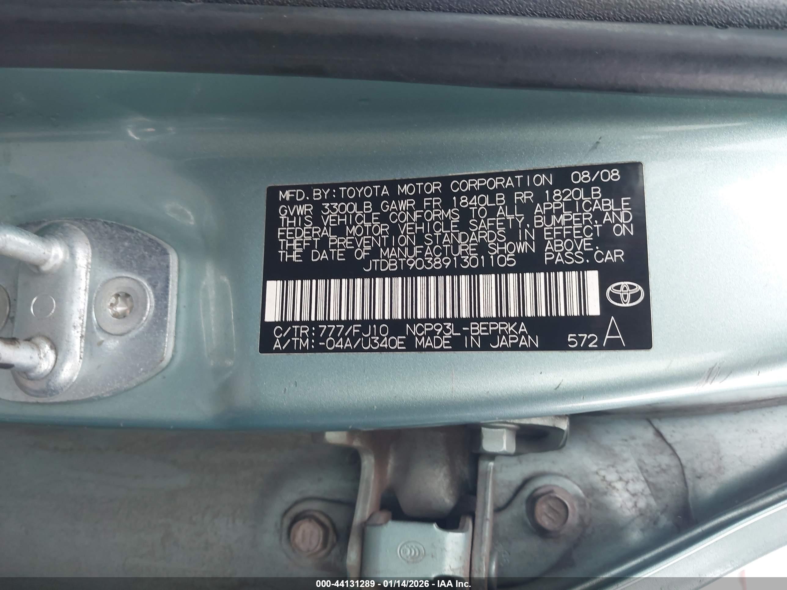 TOYOTA YARIS image 9