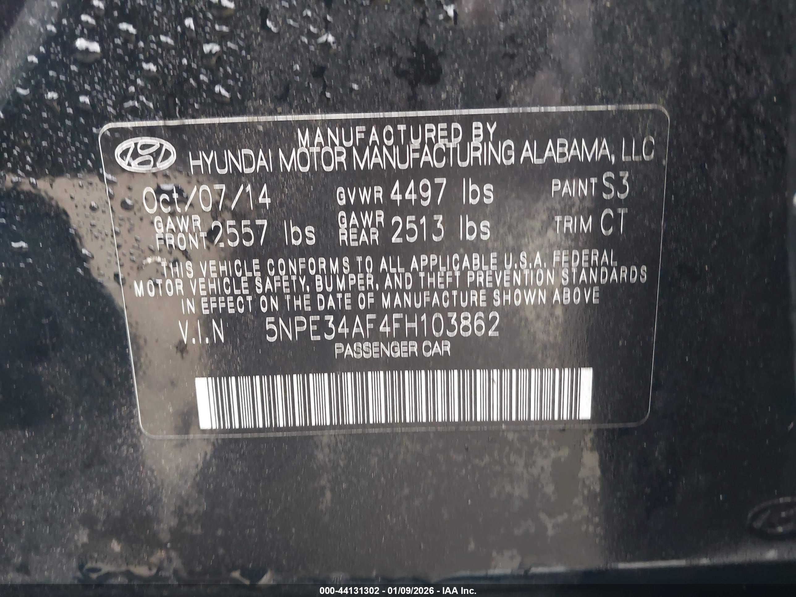 HYUNDAI SONATA image 9