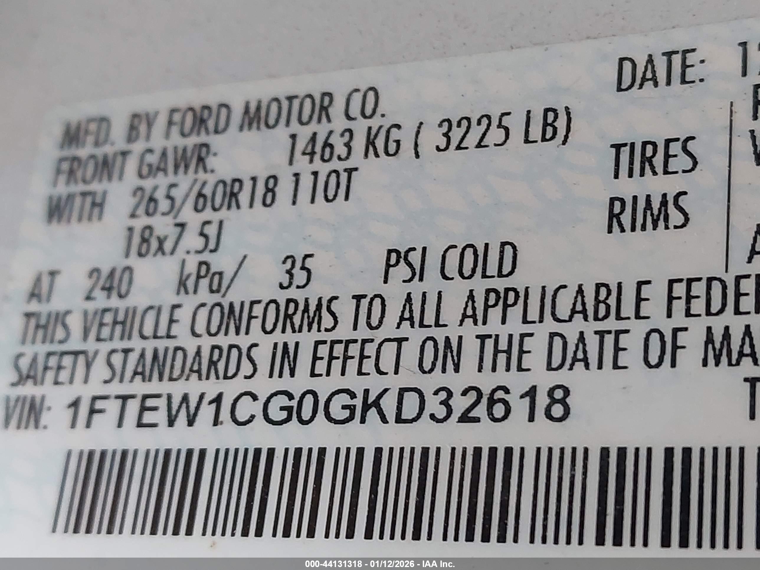 FORD F-150 image 9
