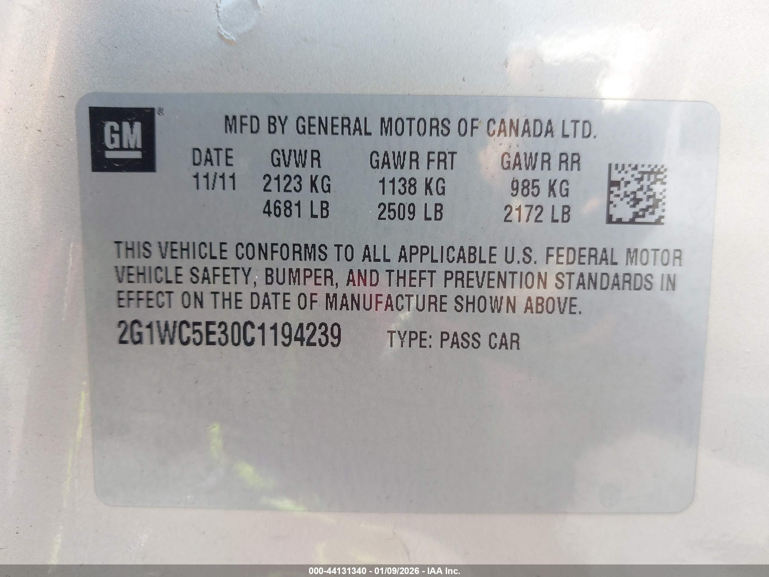 CHEVROLET IMPALA image 9