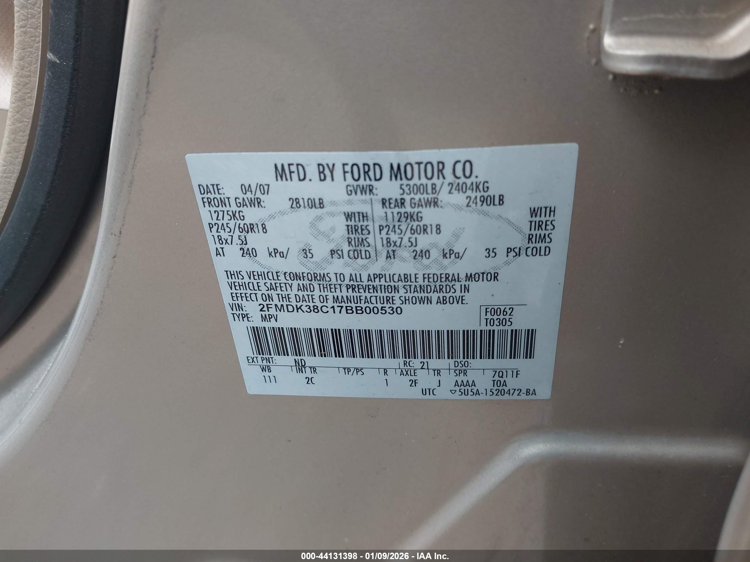 FORD EDGE image 9