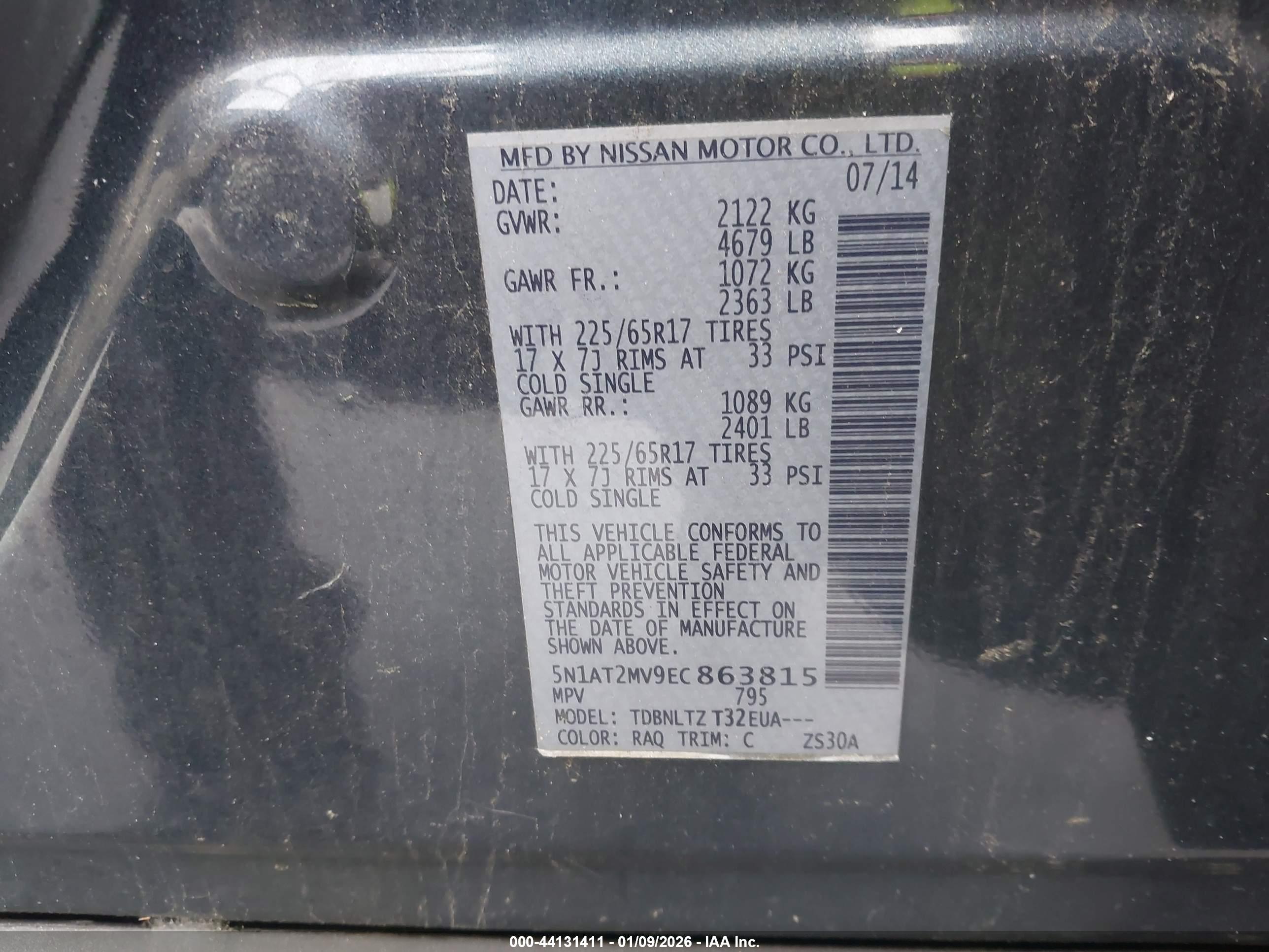 NISSAN ROGUE image 9
