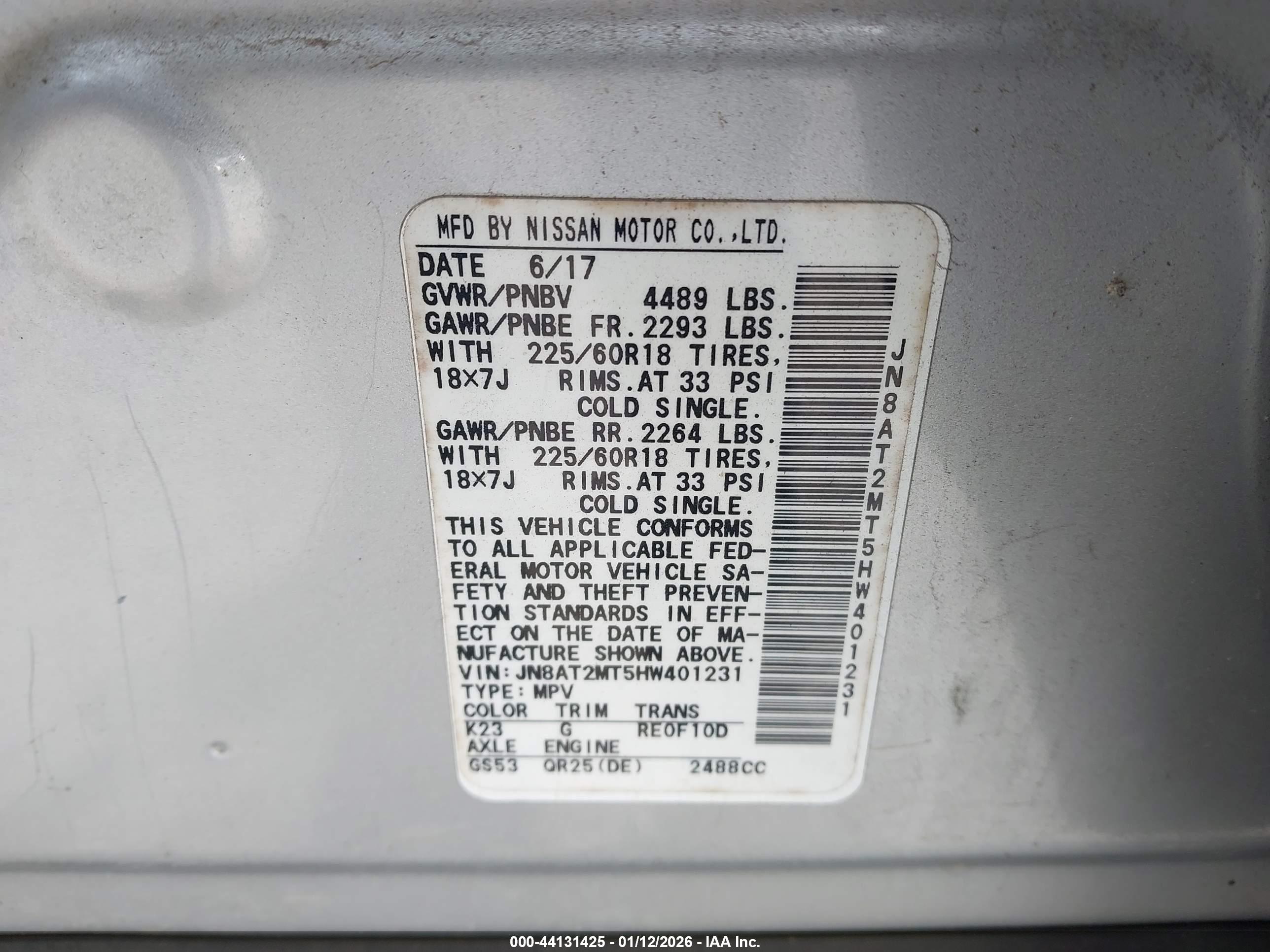 NISSAN ROGUE image 9
