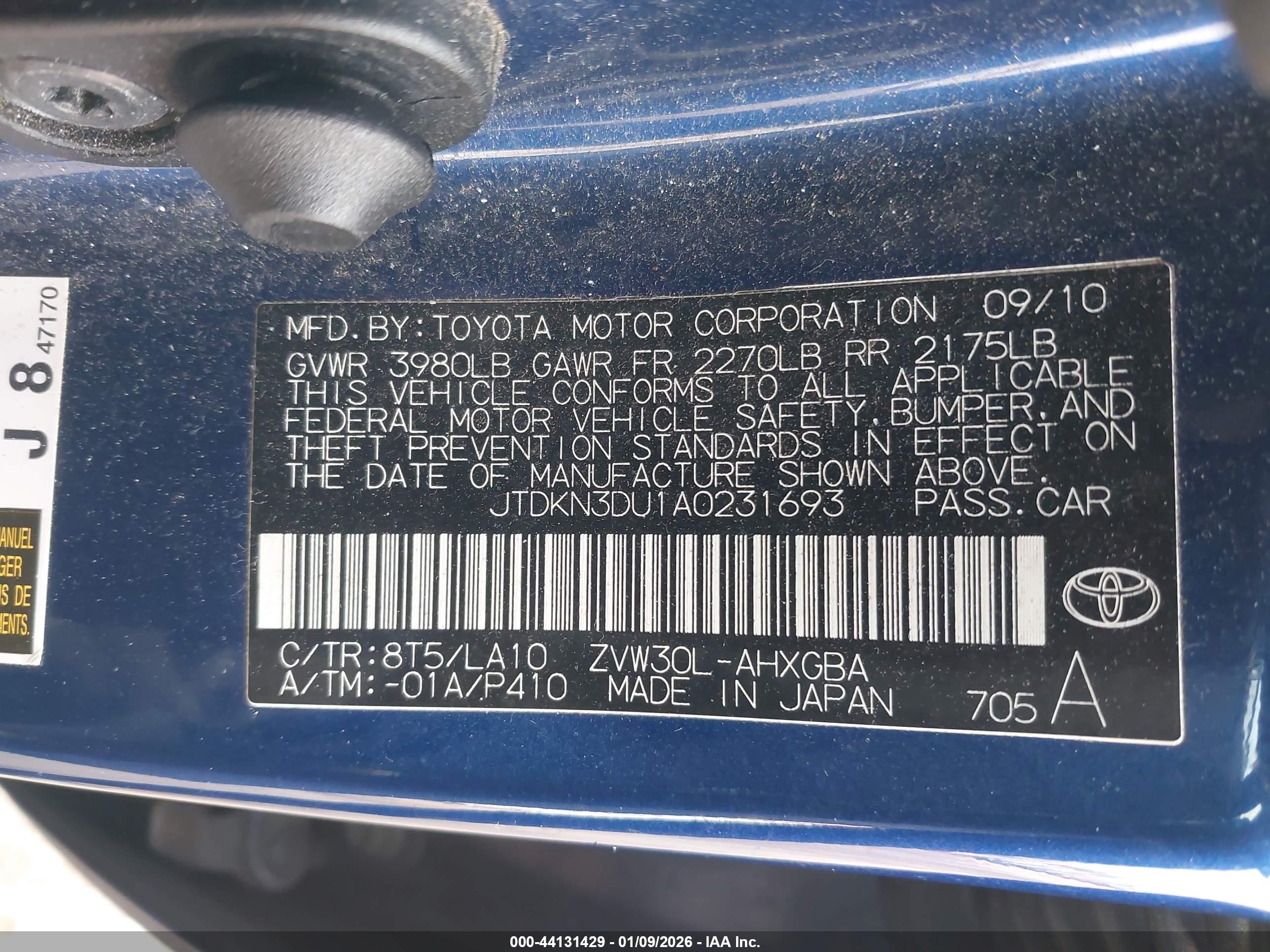 TOYOTA PRIUS image 9