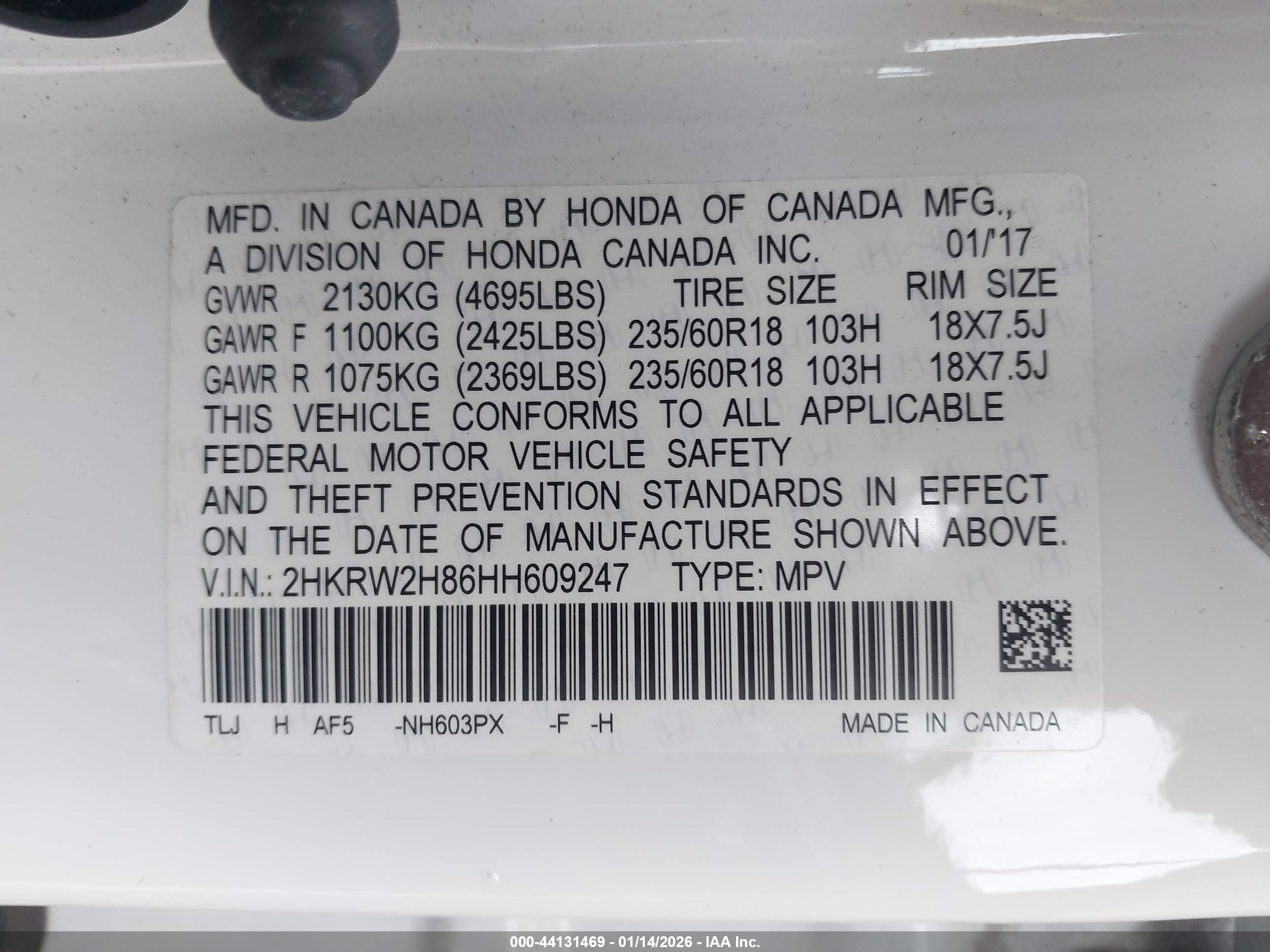 HONDA CR-V image 9