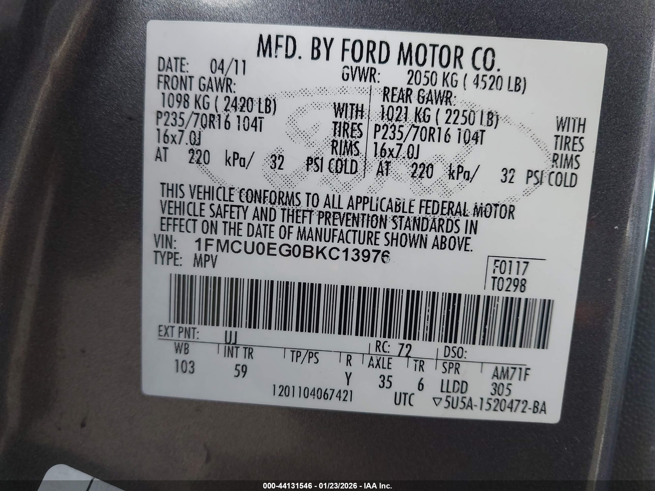 FORD ESCAPE image 9