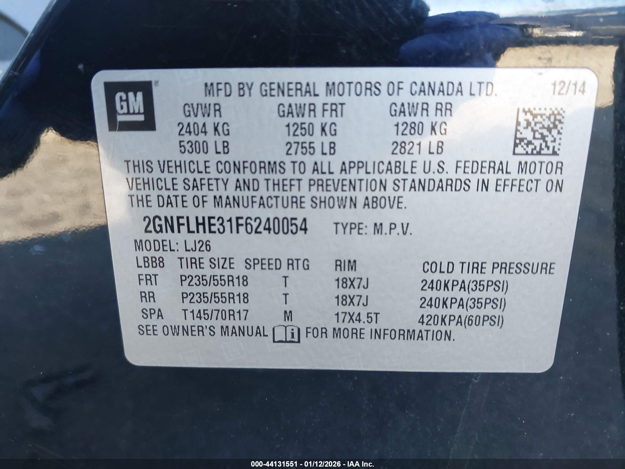 CHEVROLET EQUINOX image 9