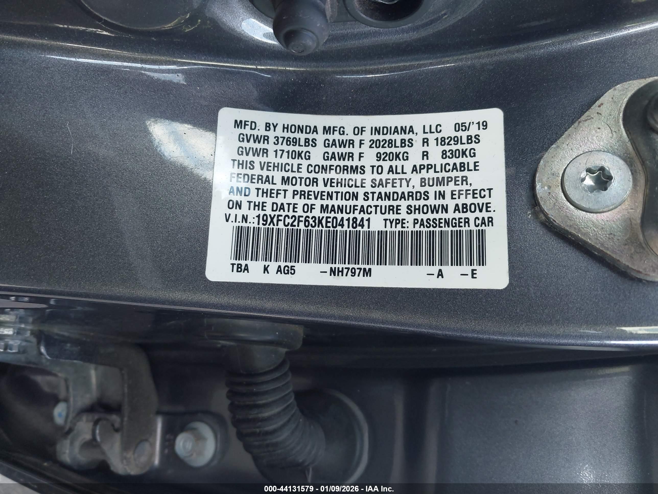 HONDA CIVIC image 9