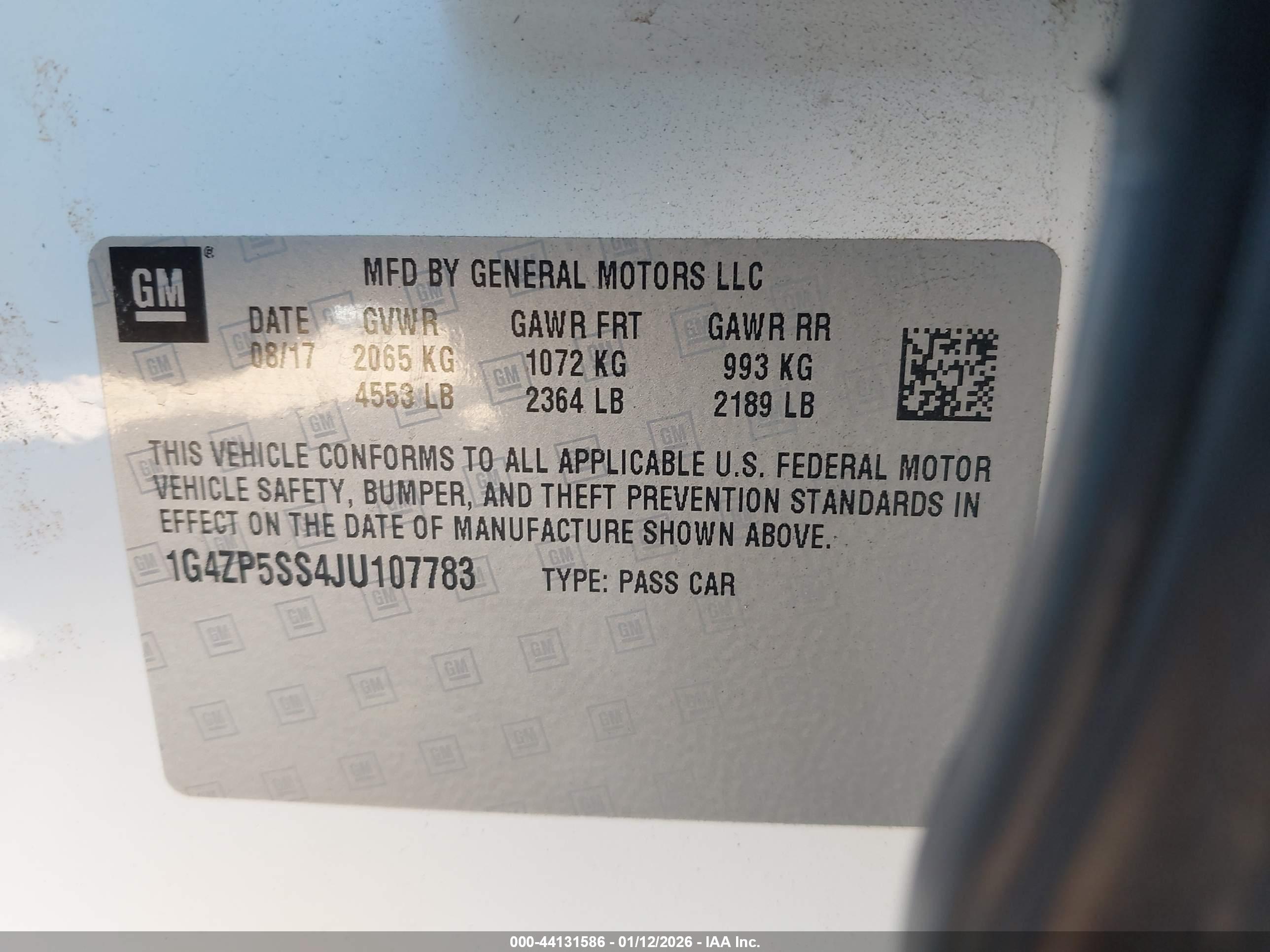 BUICK LACROSSE image 9