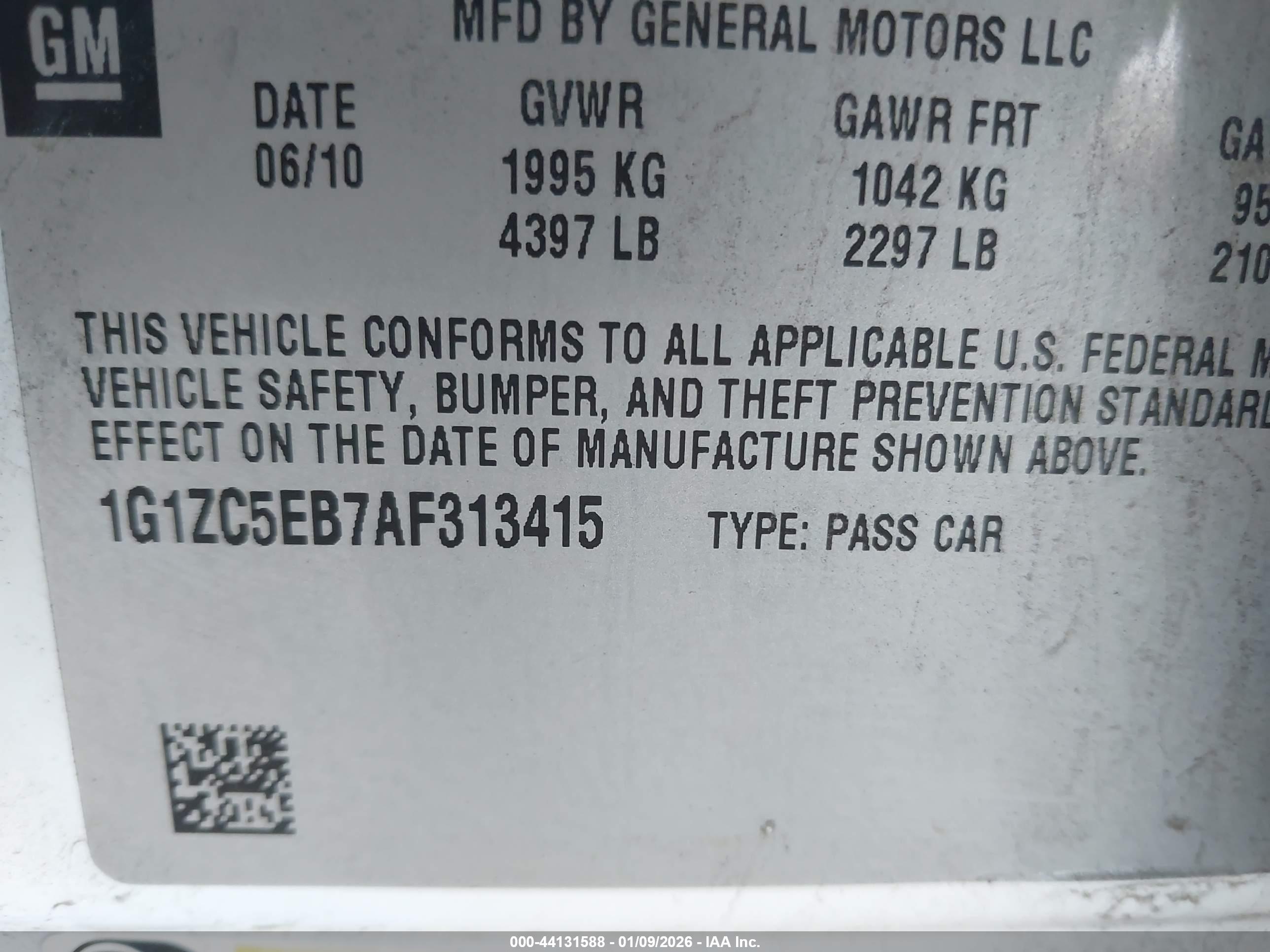 CHEVROLET MALIBU image 9