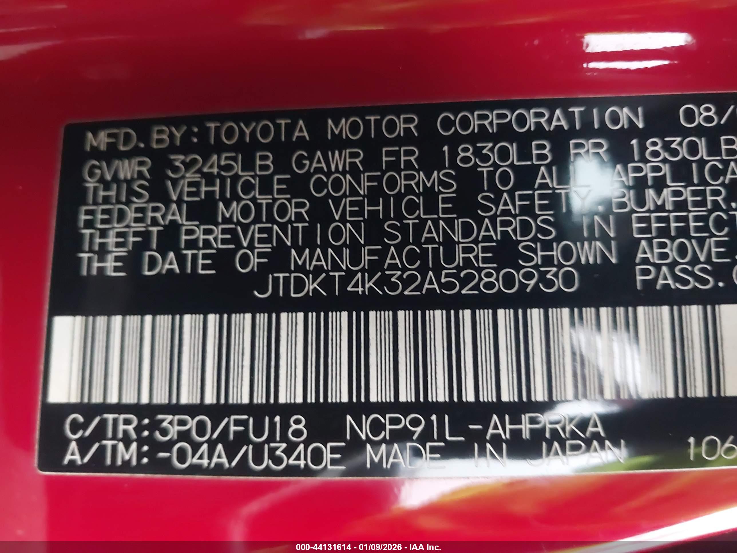 TOYOTA YARIS image 9