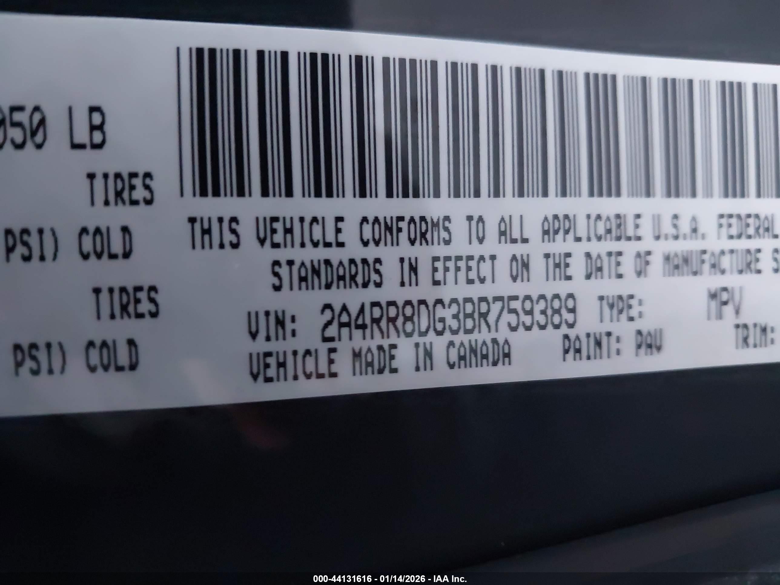 CHRYSLER TOWN image 9