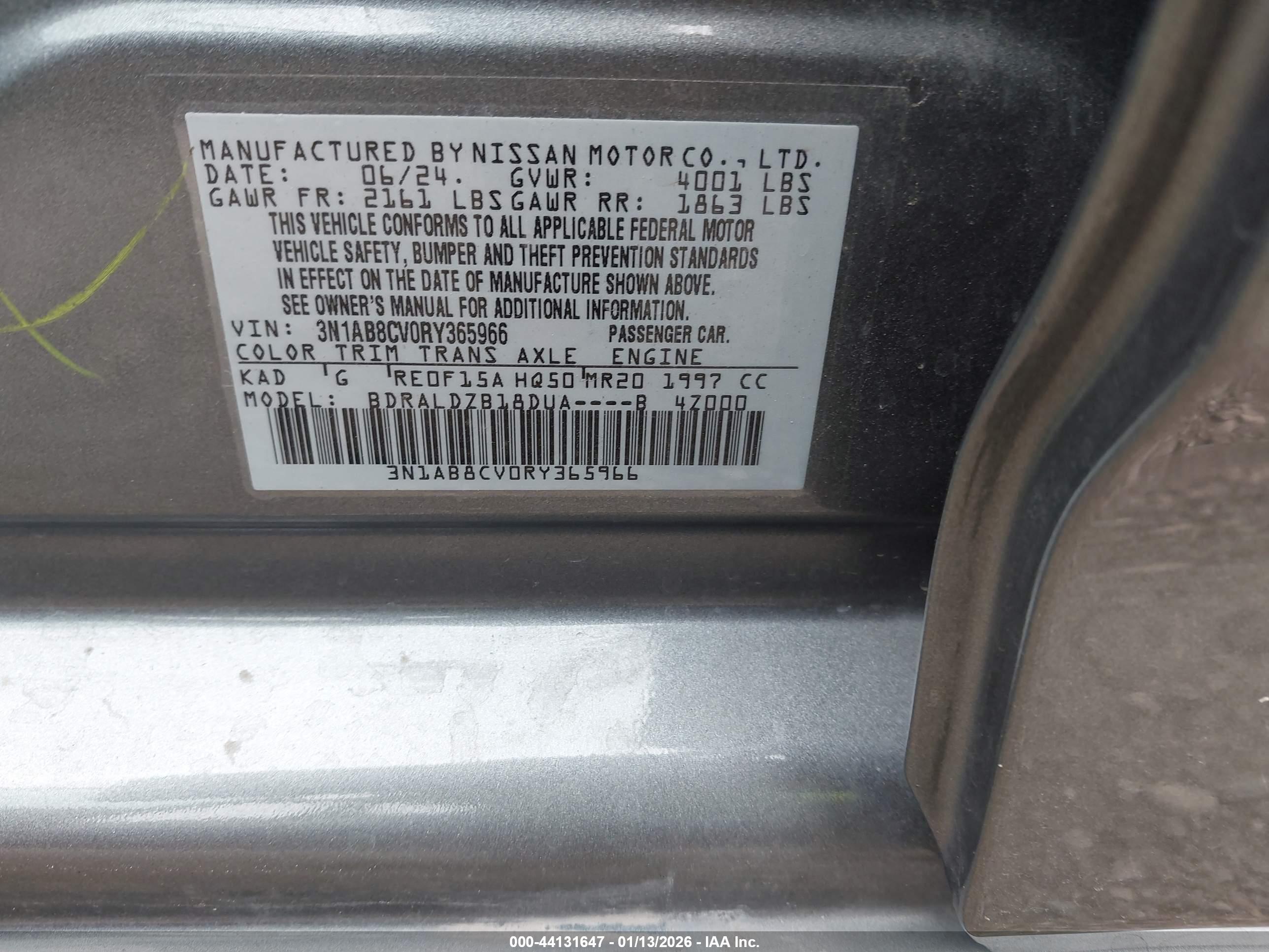 NISSAN SENTRA image 9
