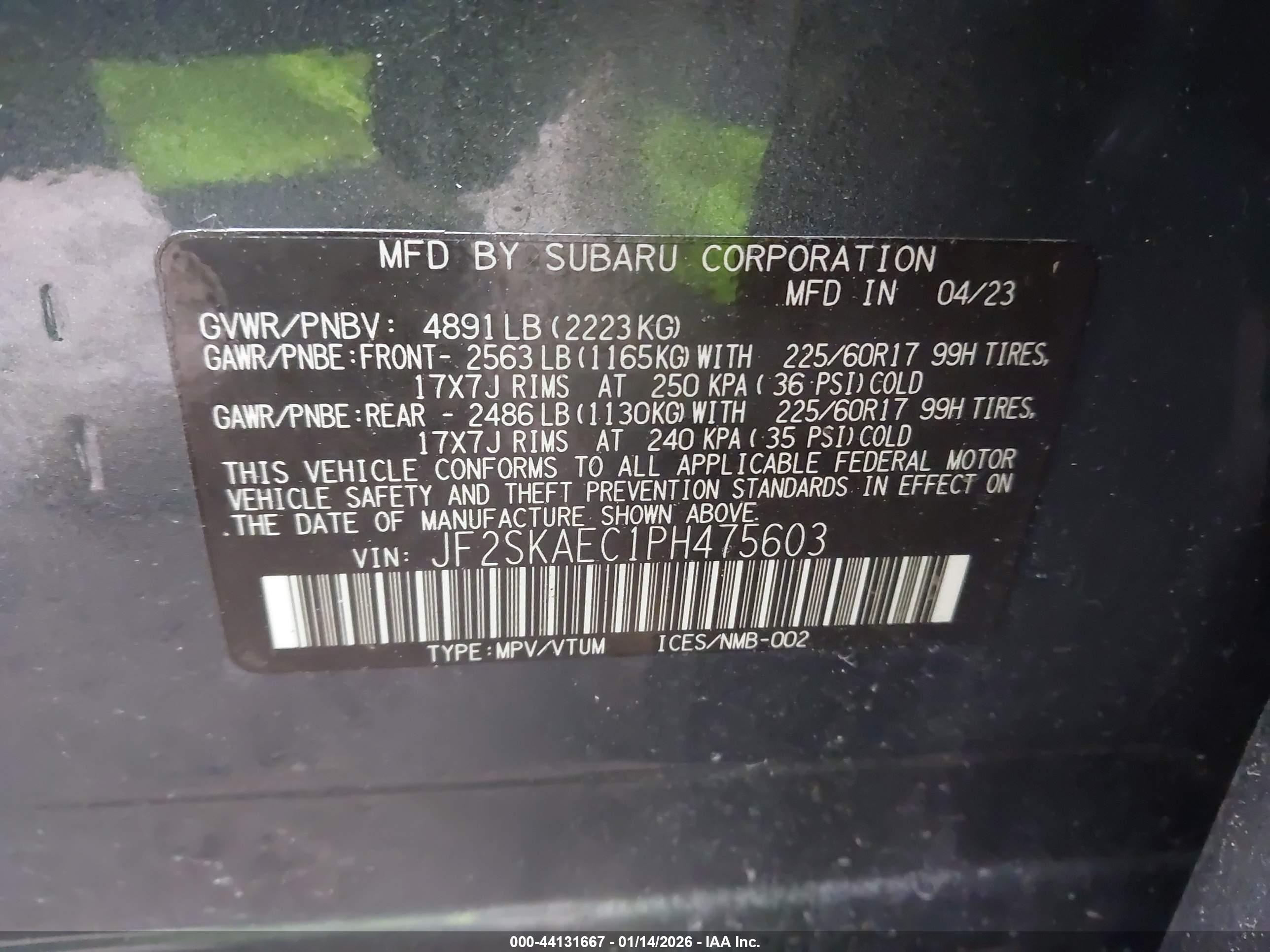 SUBARU FORESTER image 9