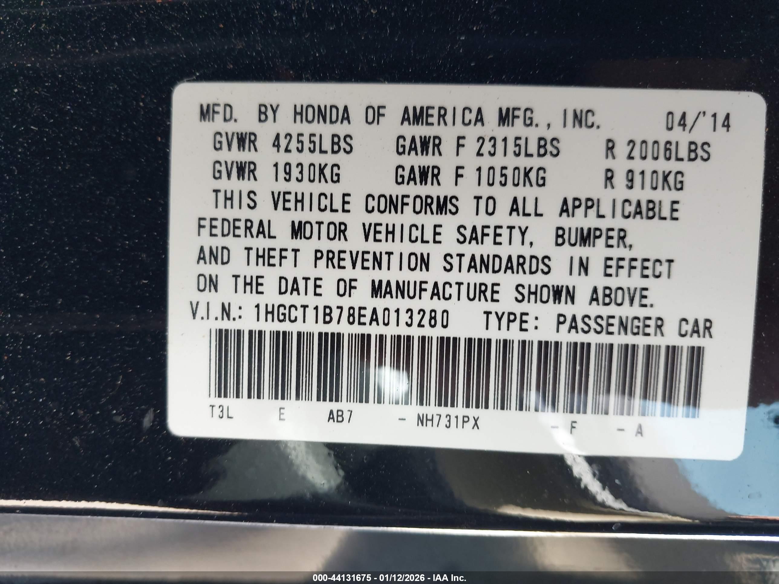 HONDA ACCORD image 9