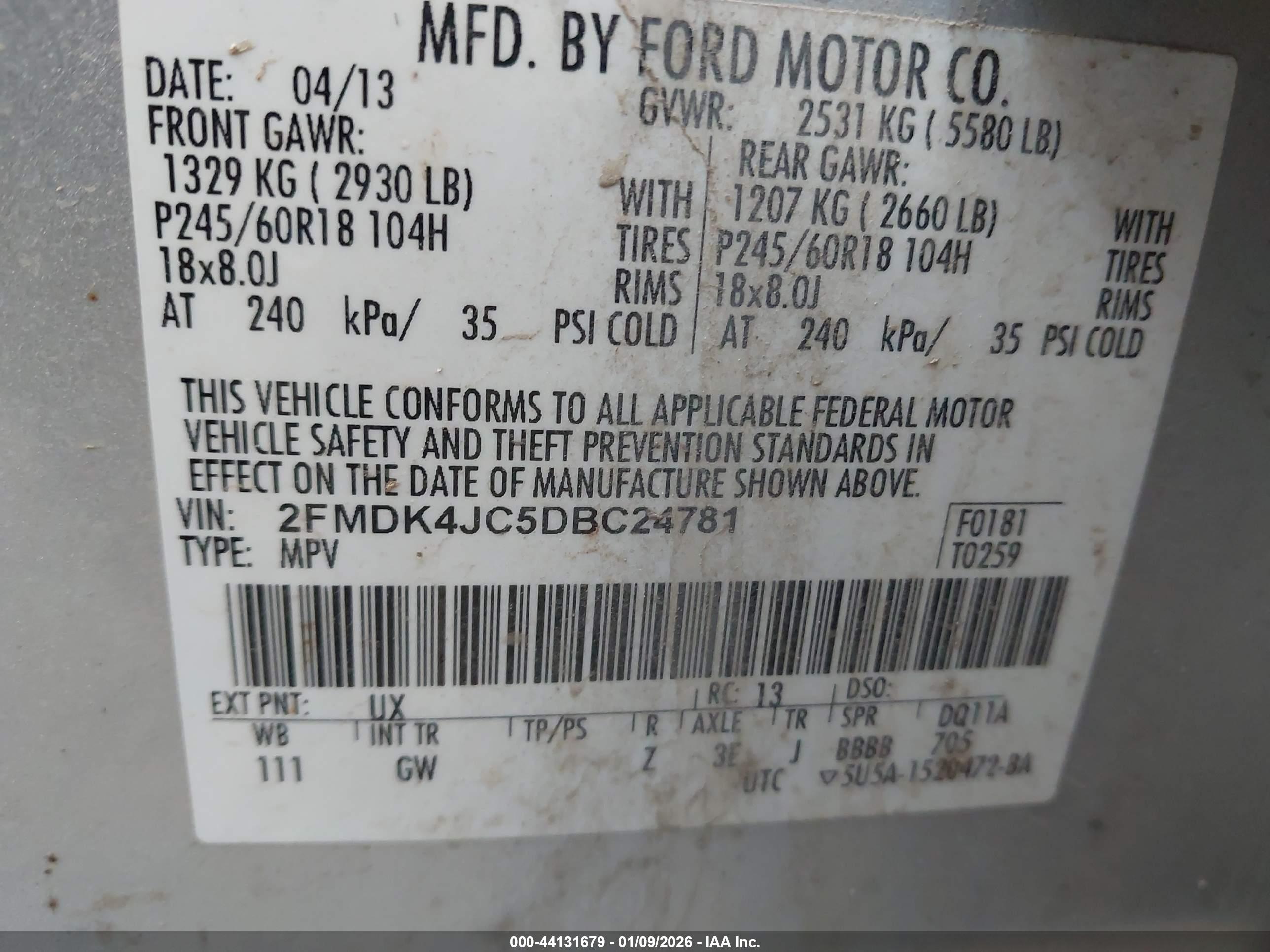 FORD EDGE image 9