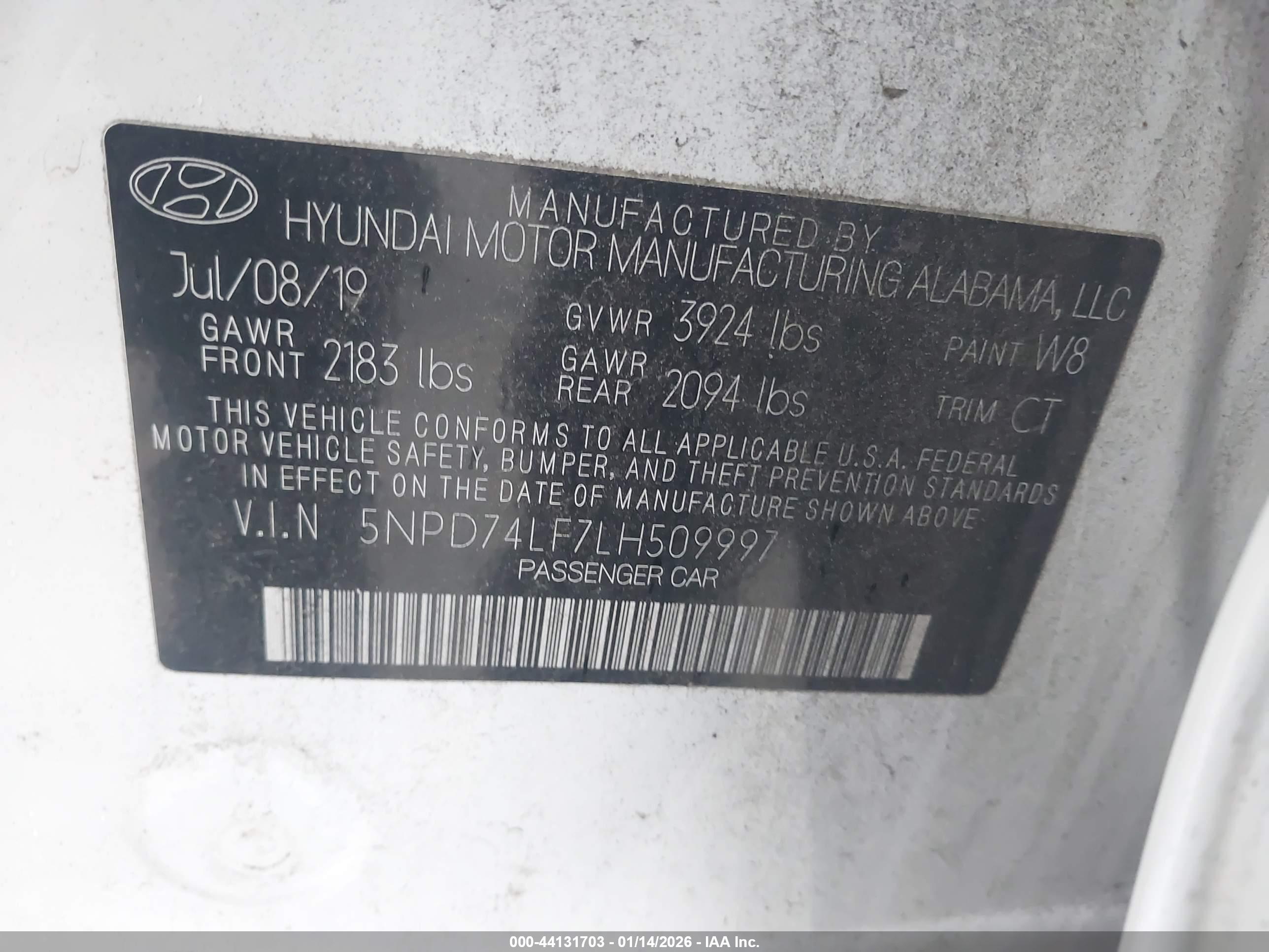 HYUNDAI ELANTRA image 9