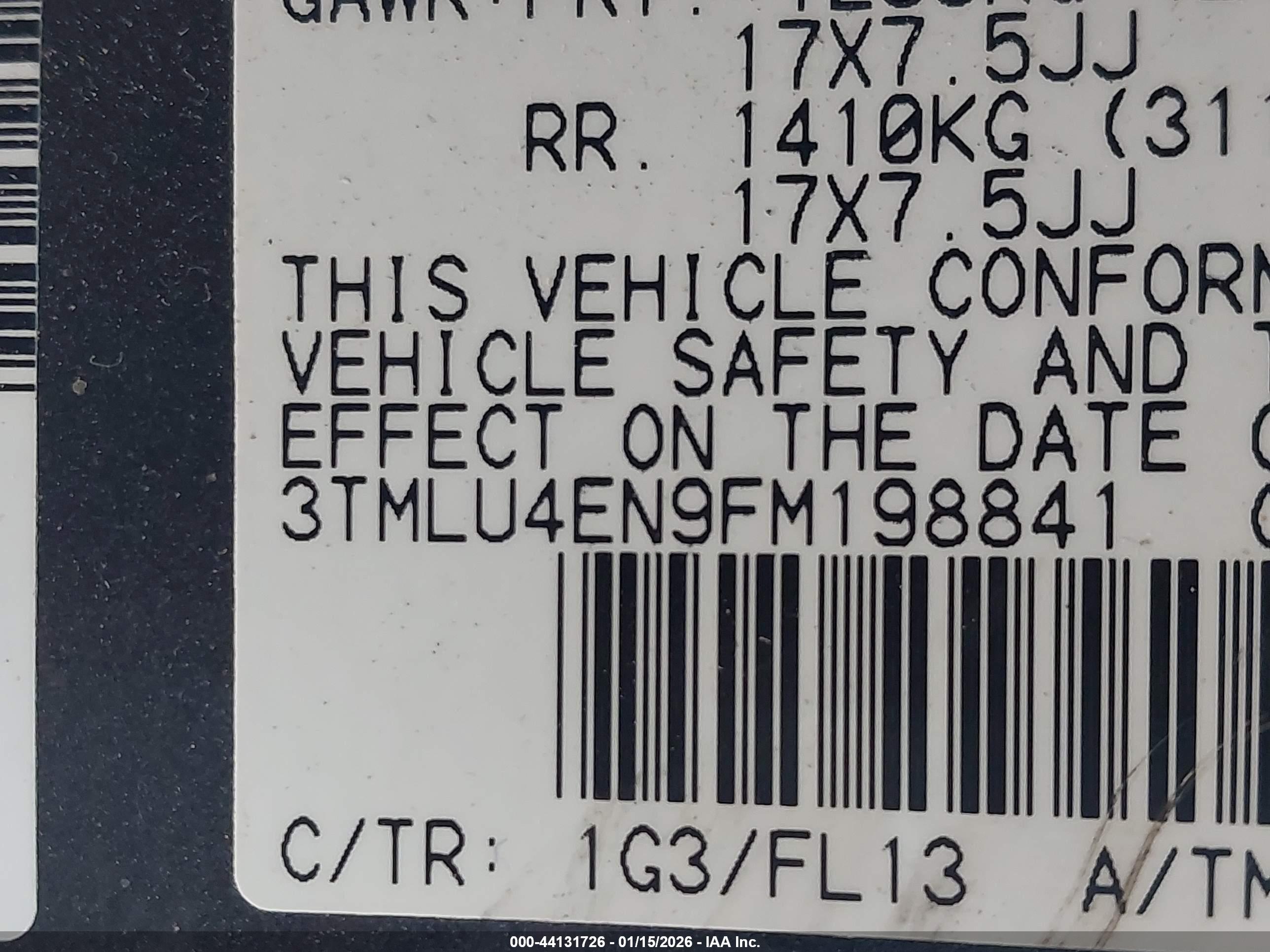 TOYOTA TACOMA image 9