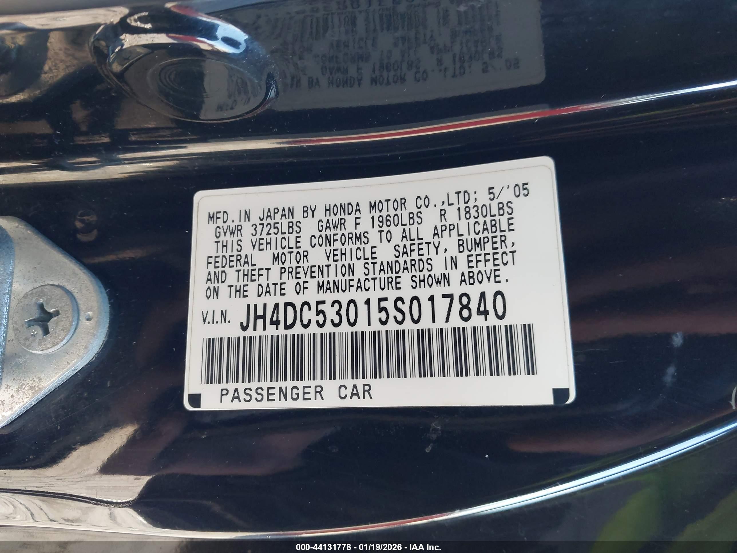 ACURA RSX image 9