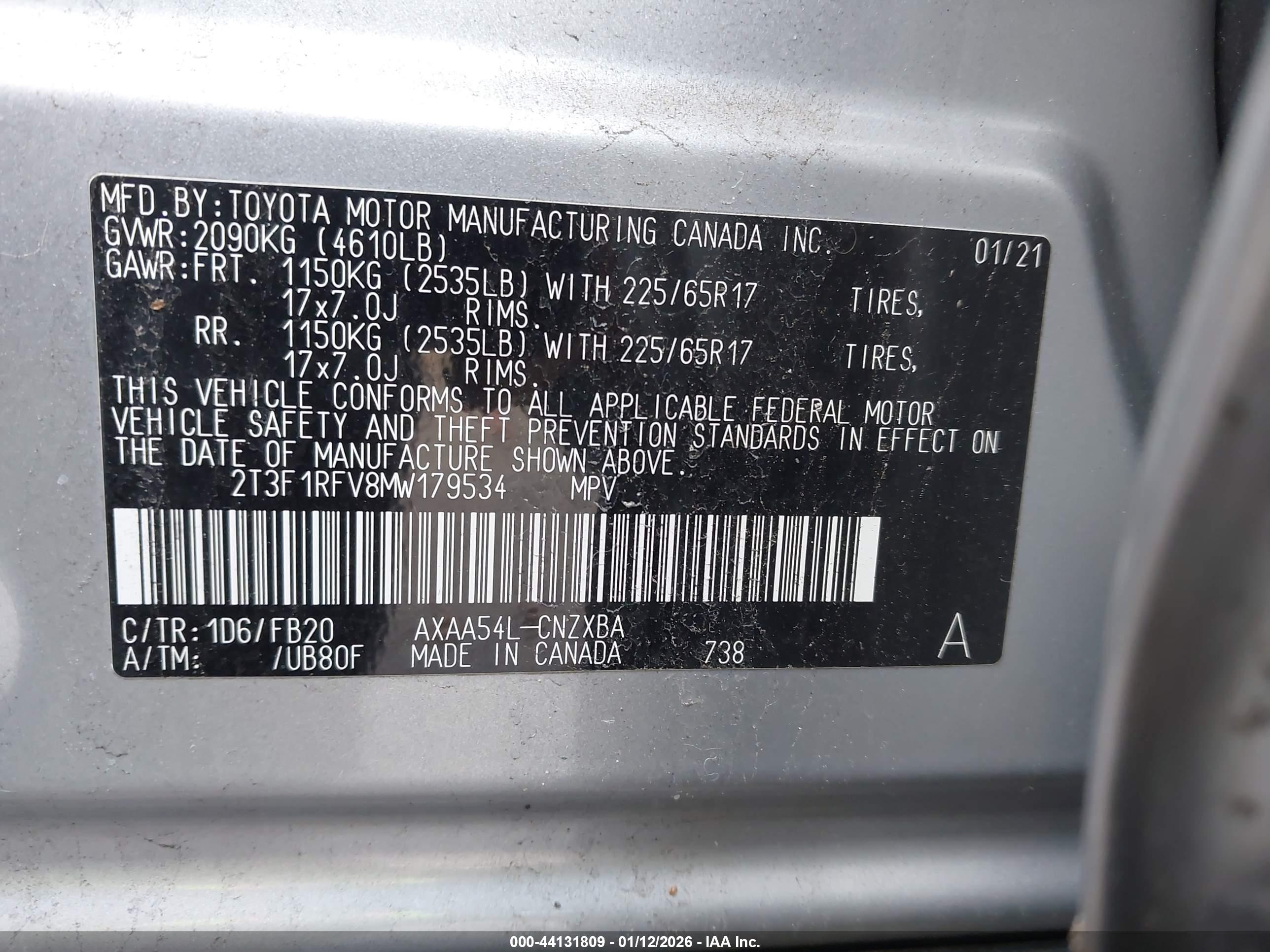 TOYOTA RAV4 image 9