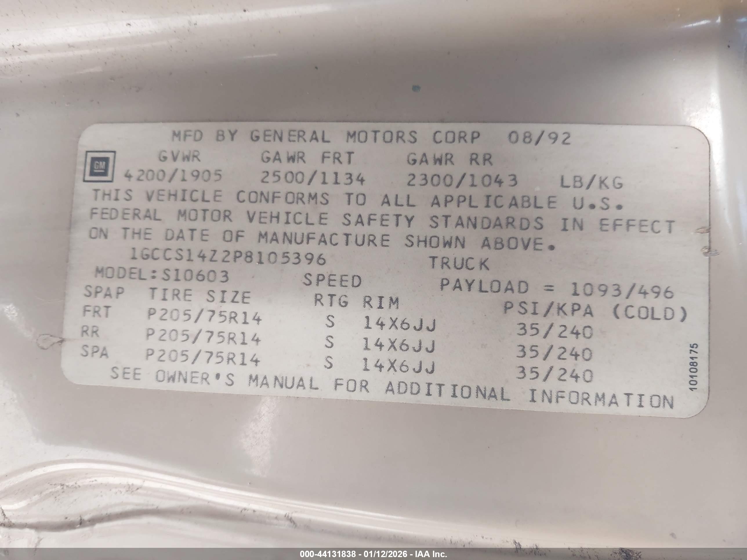 CHEVROLET S image 9