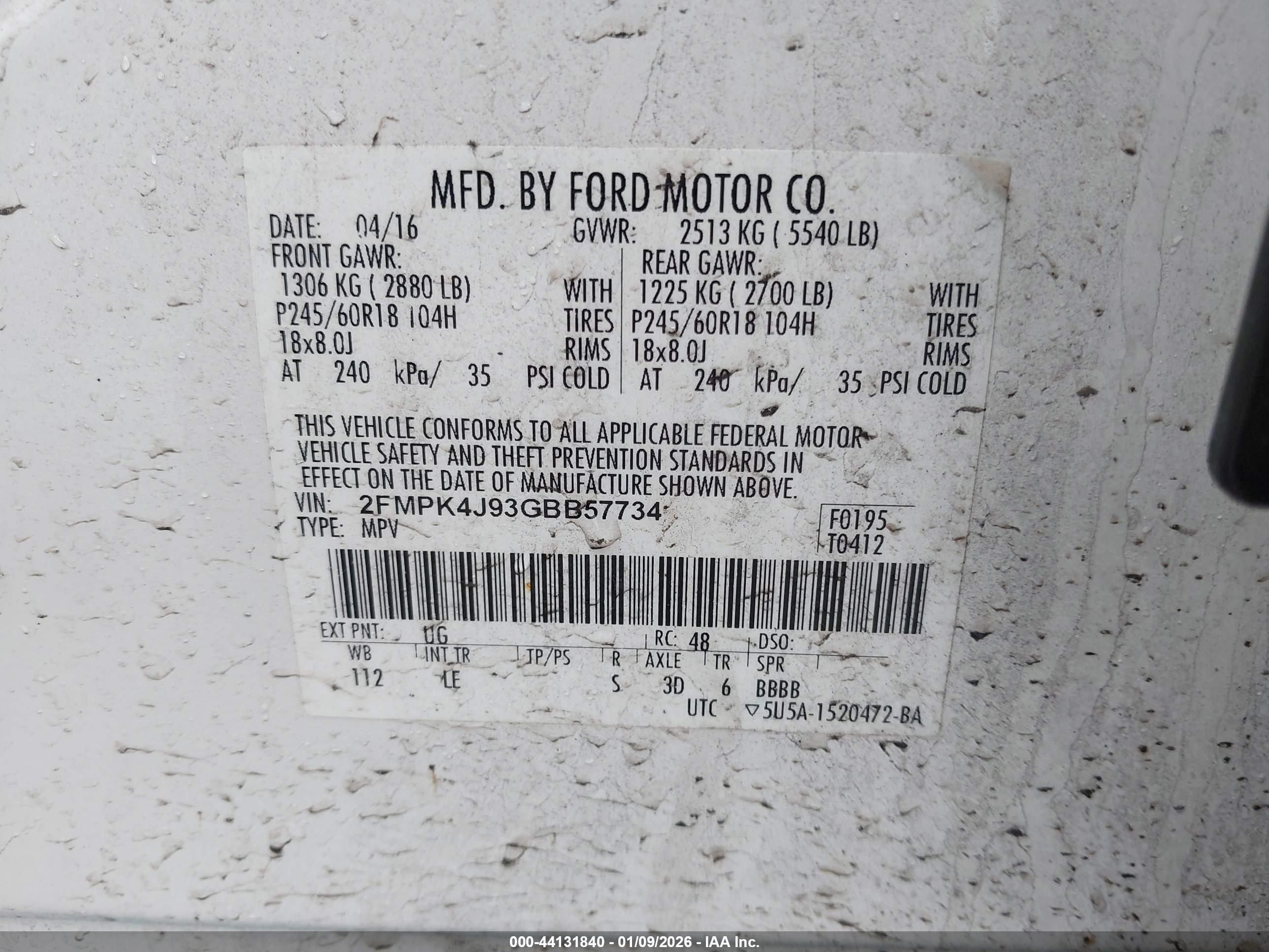 FORD EDGE image 9