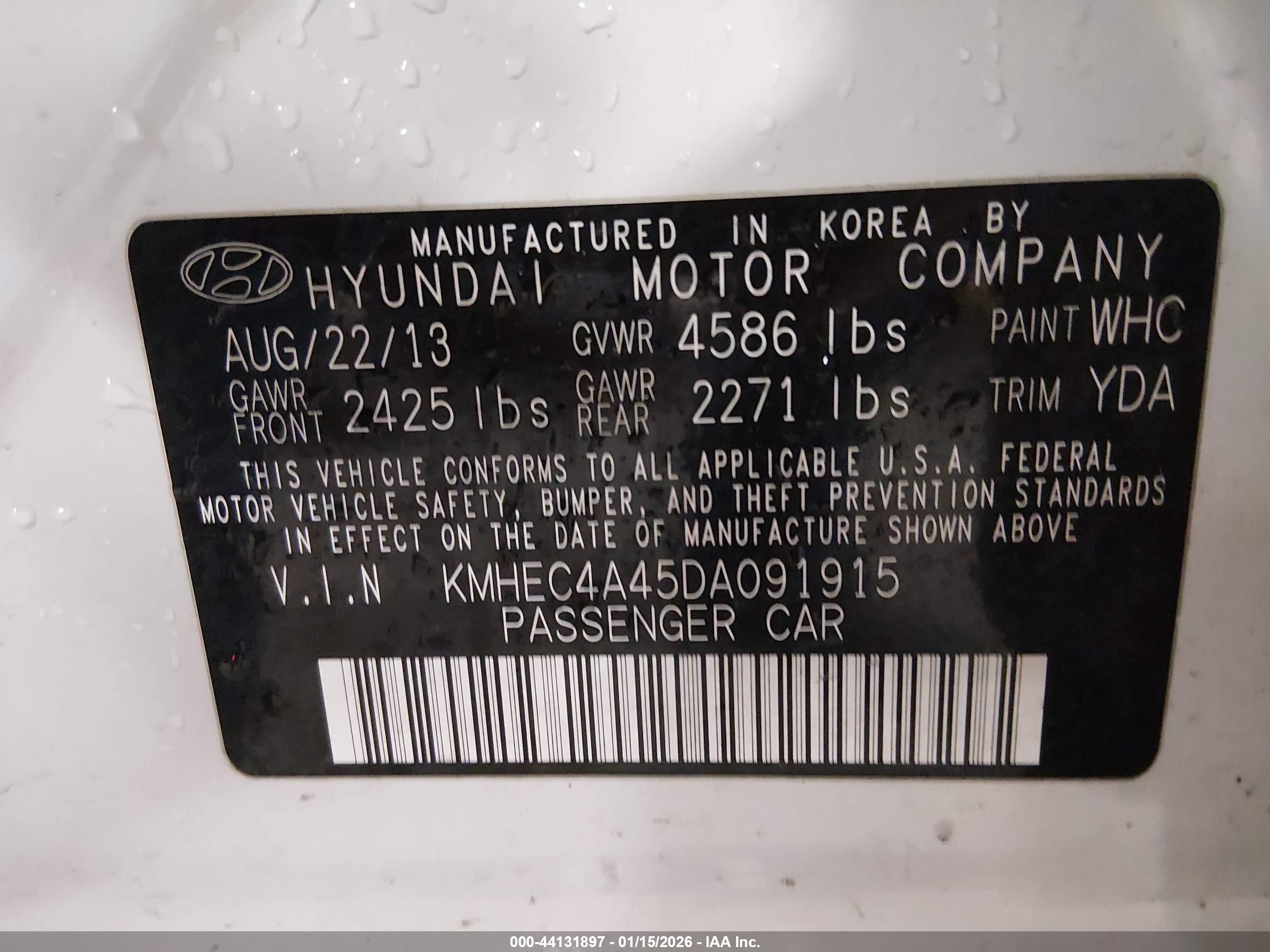 HYUNDAI SONATA image 9