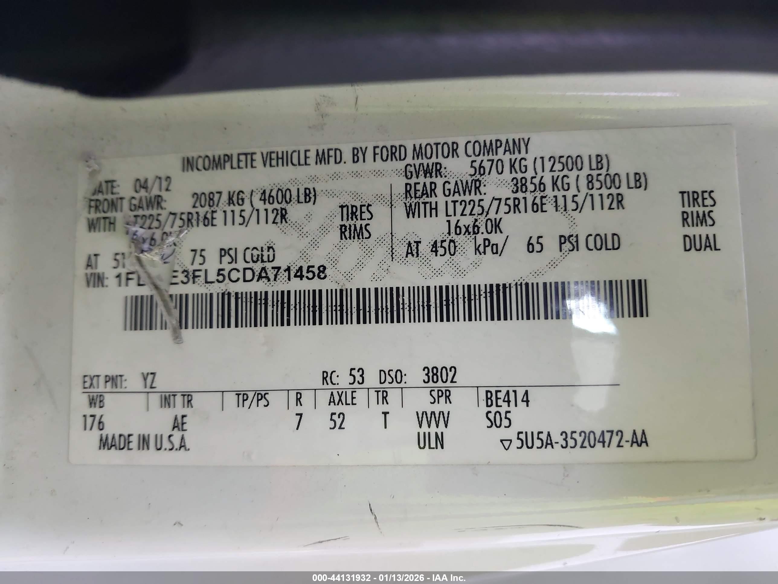 FORD E-350 image 9