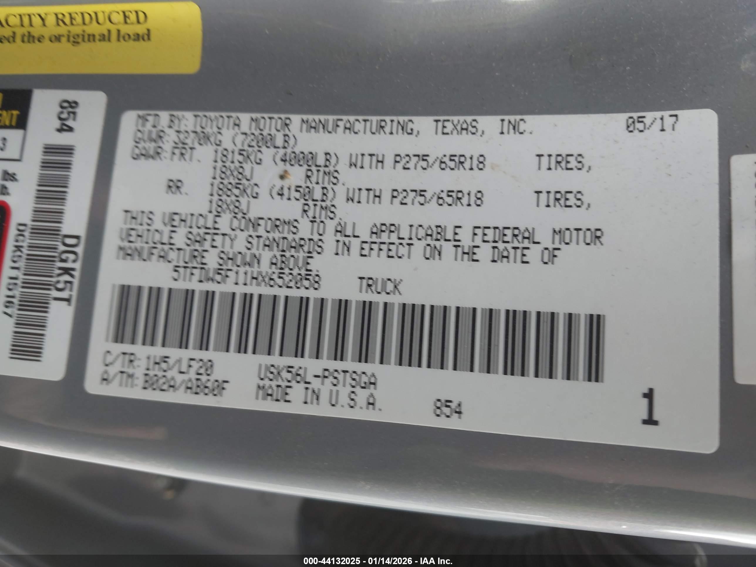 TOYOTA TUNDRA image 9