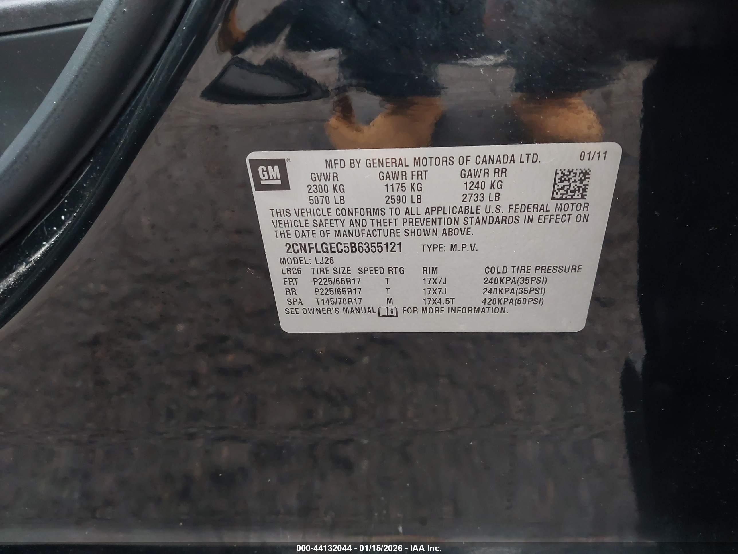 CHEVROLET EQUINOX image 9