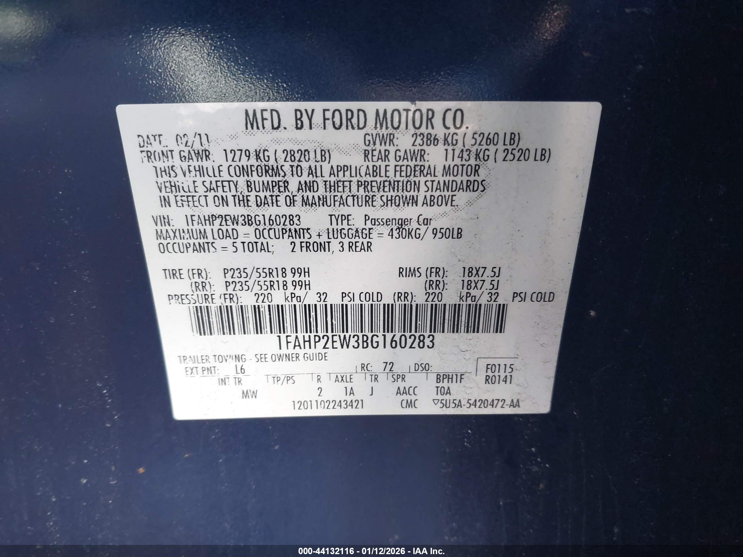 FORD TAURUS image 9