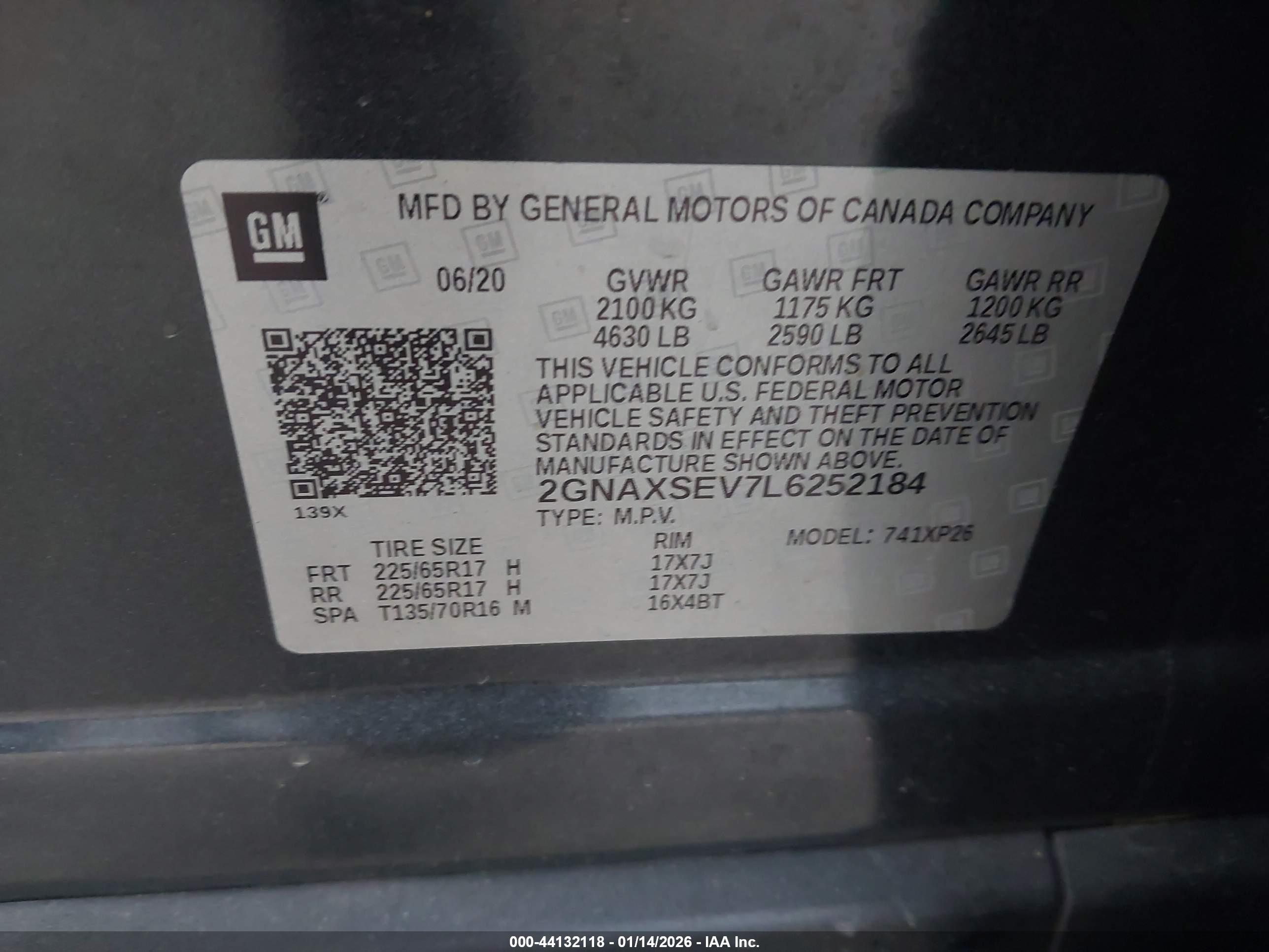 CHEVROLET EQUINOX image 9