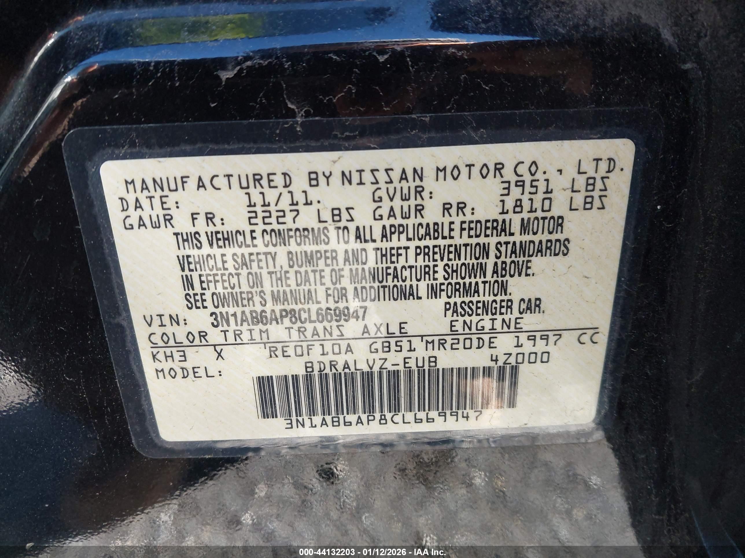 NISSAN SENTRA image 9