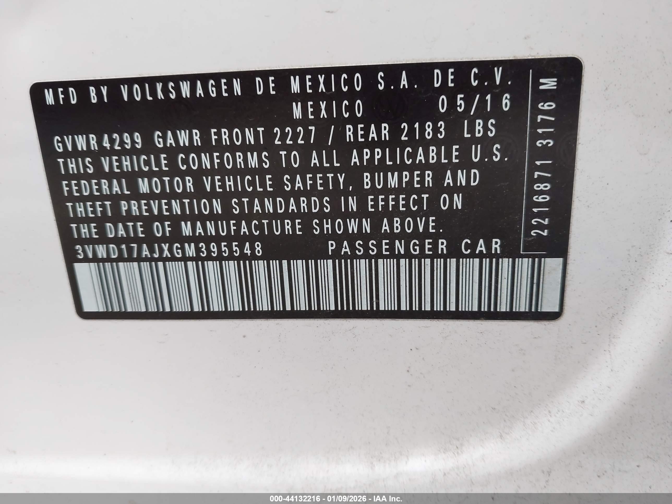 VOLKSWAGEN JETTA image 9