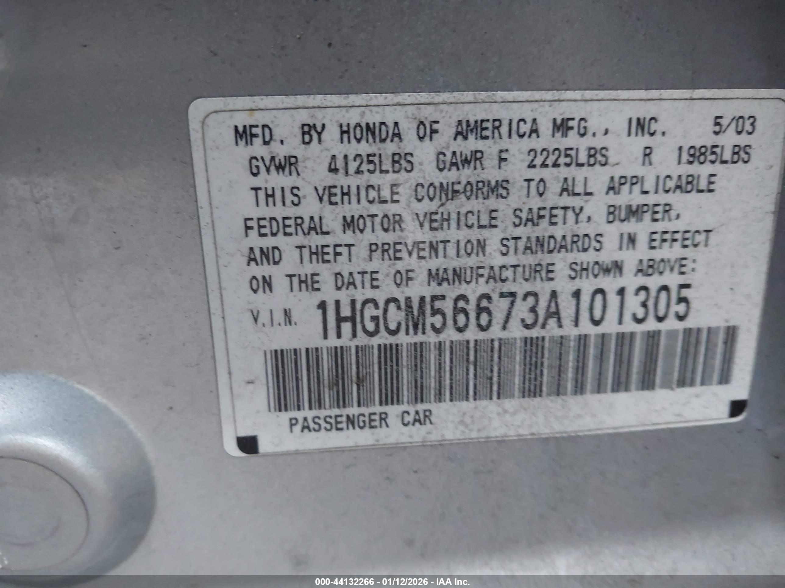HONDA ACCORD image 9
