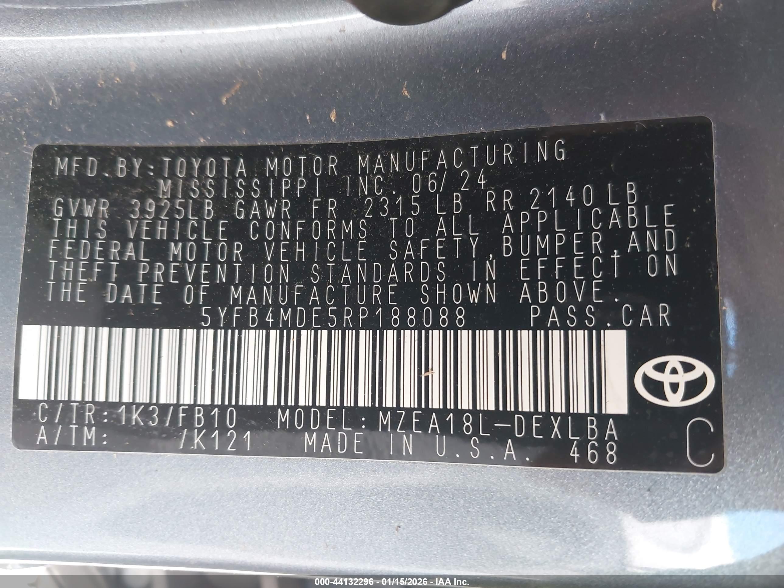 TOYOTA COROLLA image 9