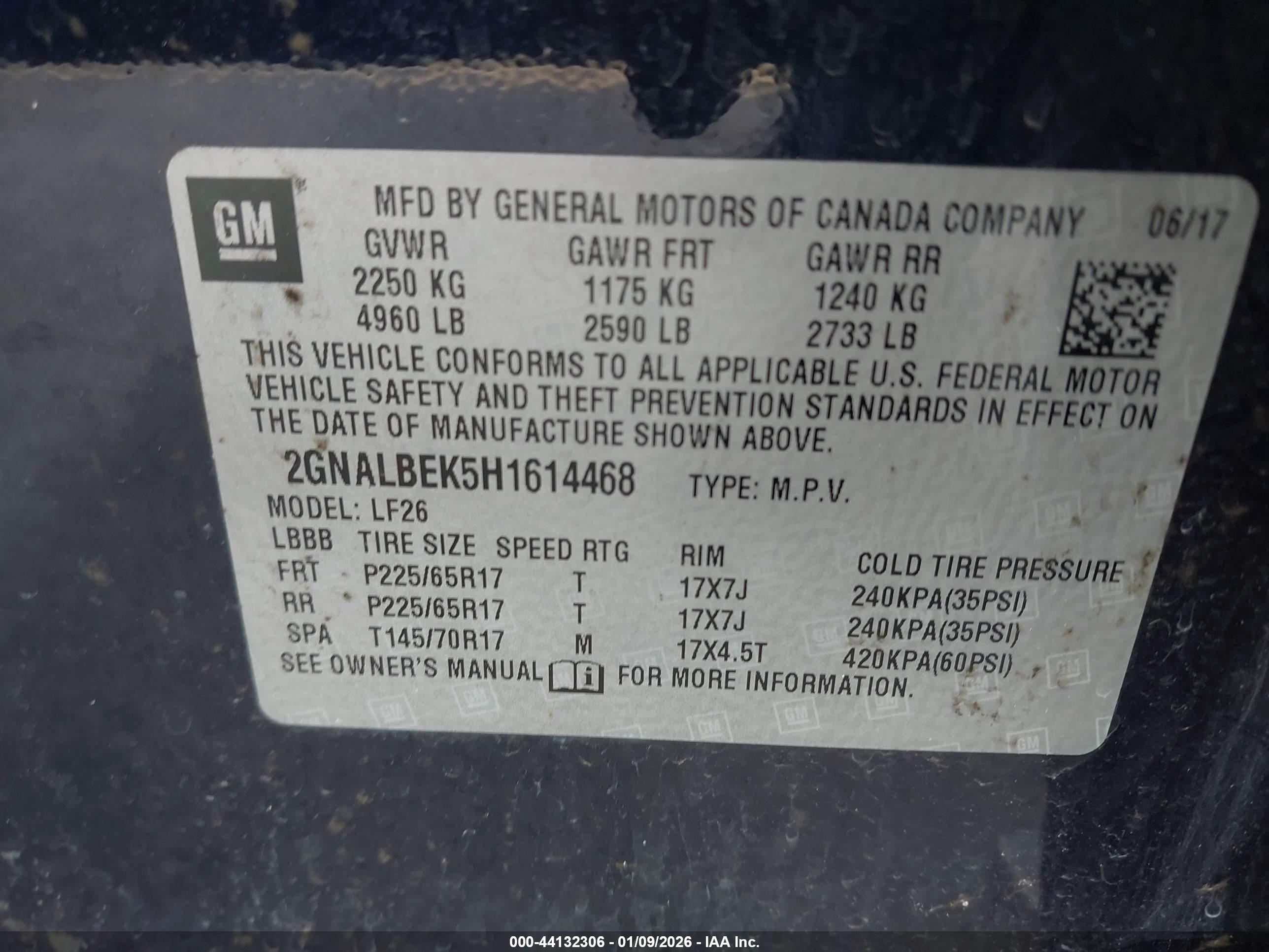 CHEVROLET EQUINOX image 9